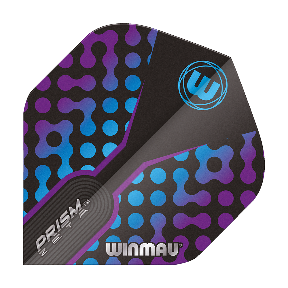 Winmau Prism Zeta PurpleBlue Standard Flights