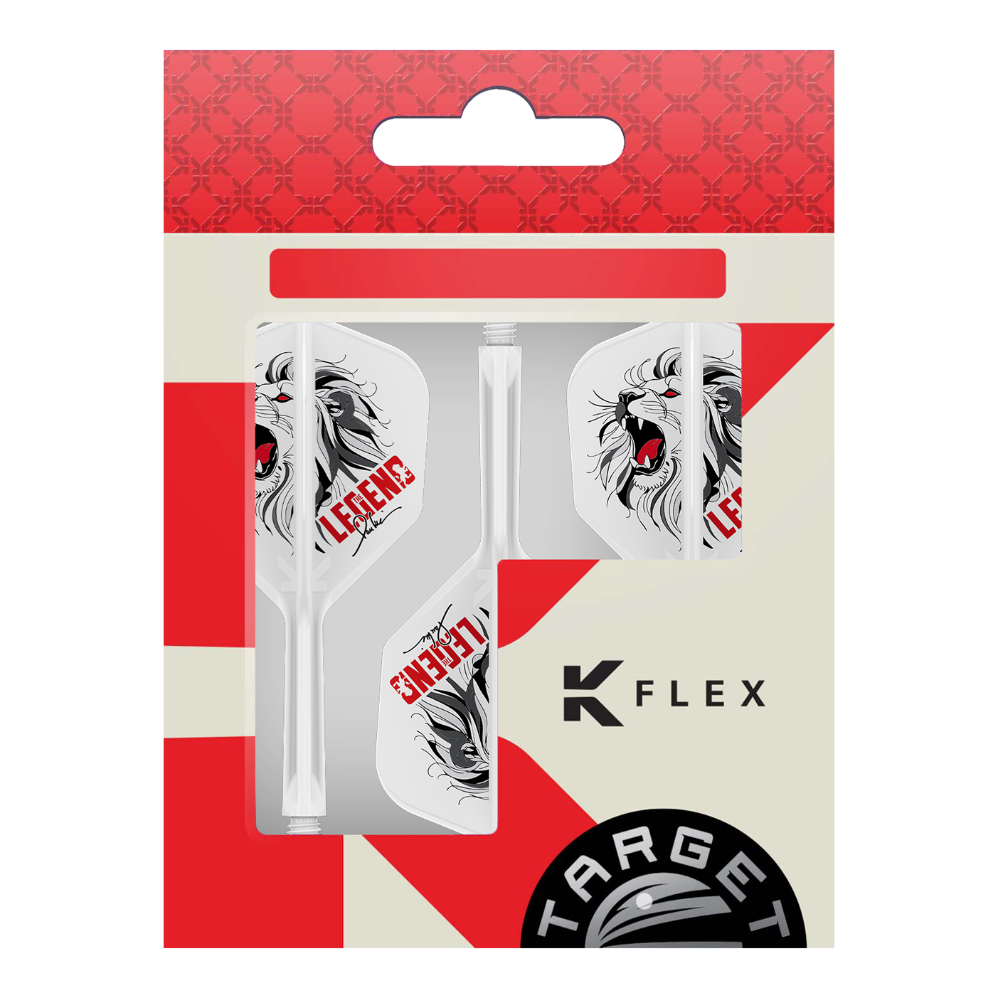Target Japan K-Flex Paul Lim The Legend Printed No6 Flights Abgebildet sind die Target Japan K-Flex Paul Lim The Legend Printed No6 Flights. Die Flights haben ein markantes Design und sind für das Dartspiel geeignet.