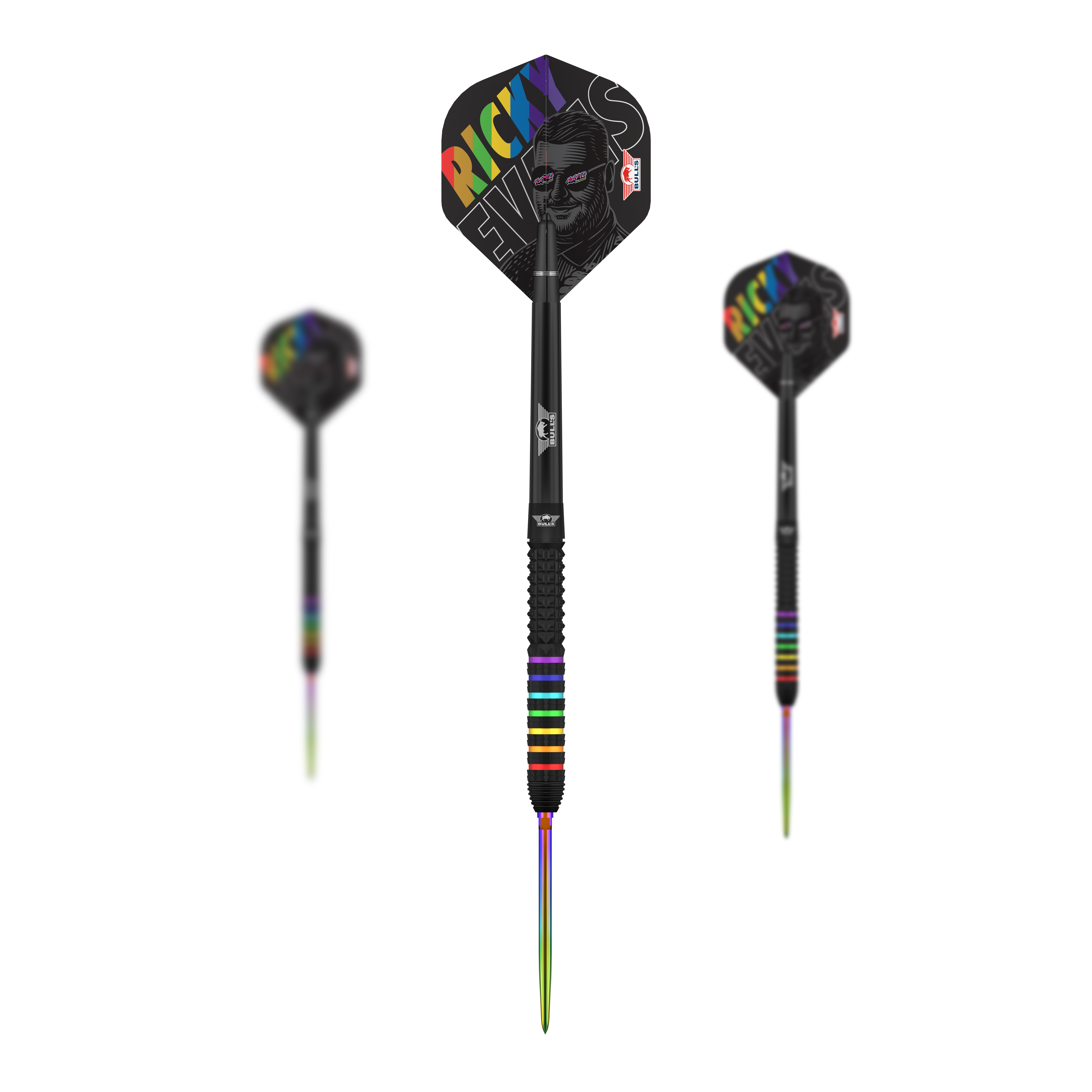 Bulls NL Ricky Evans Rapid 95 Convertible Point Steeldarts Bulls NL Ricky Evans Rapid 95 Convertible Point Steeldarts