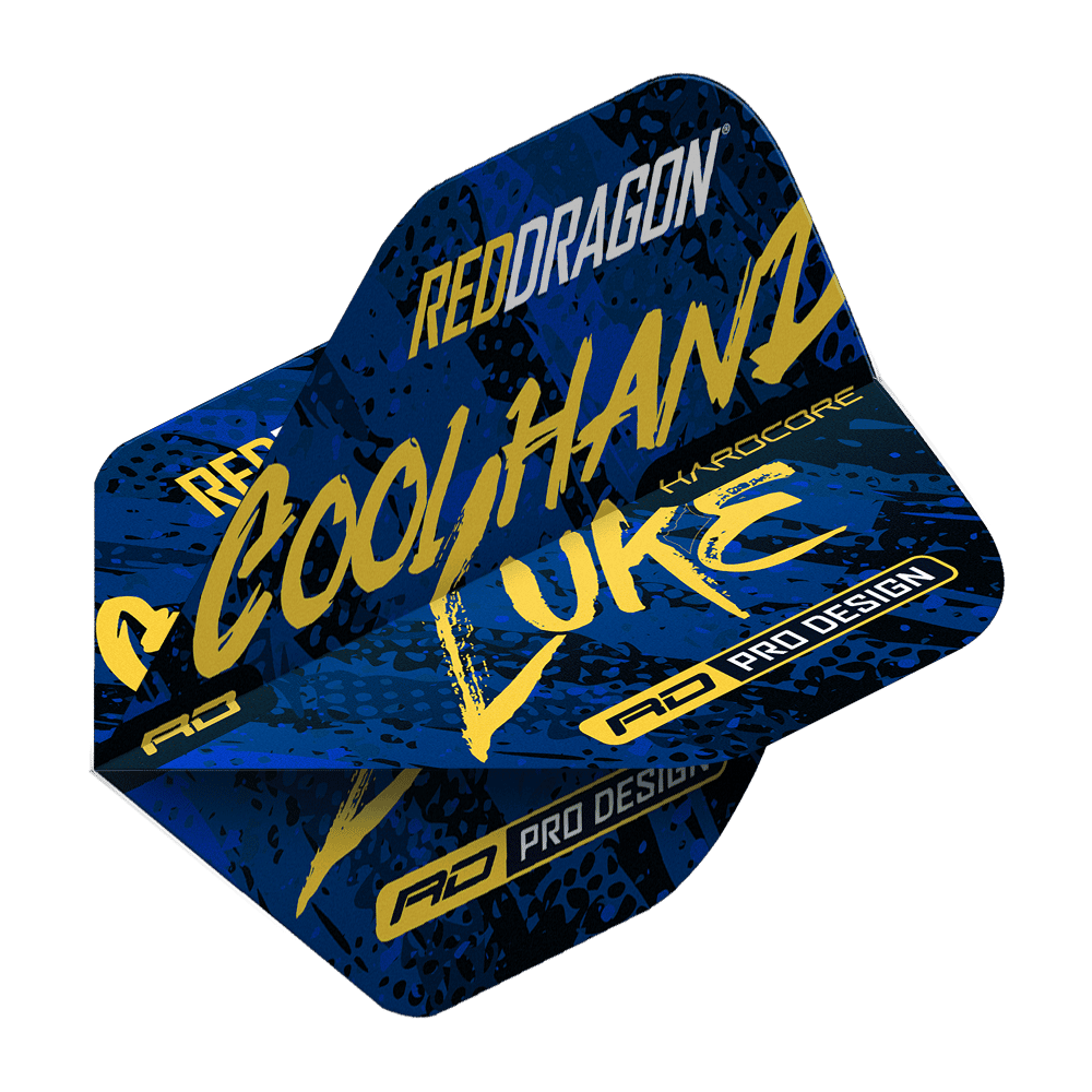 Red Dragon Hardcore Luke Humphries Signature Blue Standard Flights