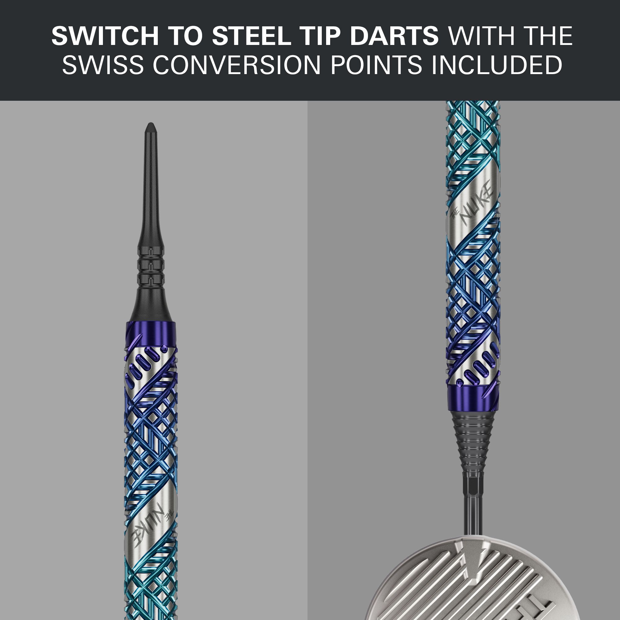 Target Luke Littler Edge Softdarts - 19g Zu sehen sind die Target Luke Littler Edge Softdarts - 19g. Der Fokus liegt auf dem Design des Dartpfeils.