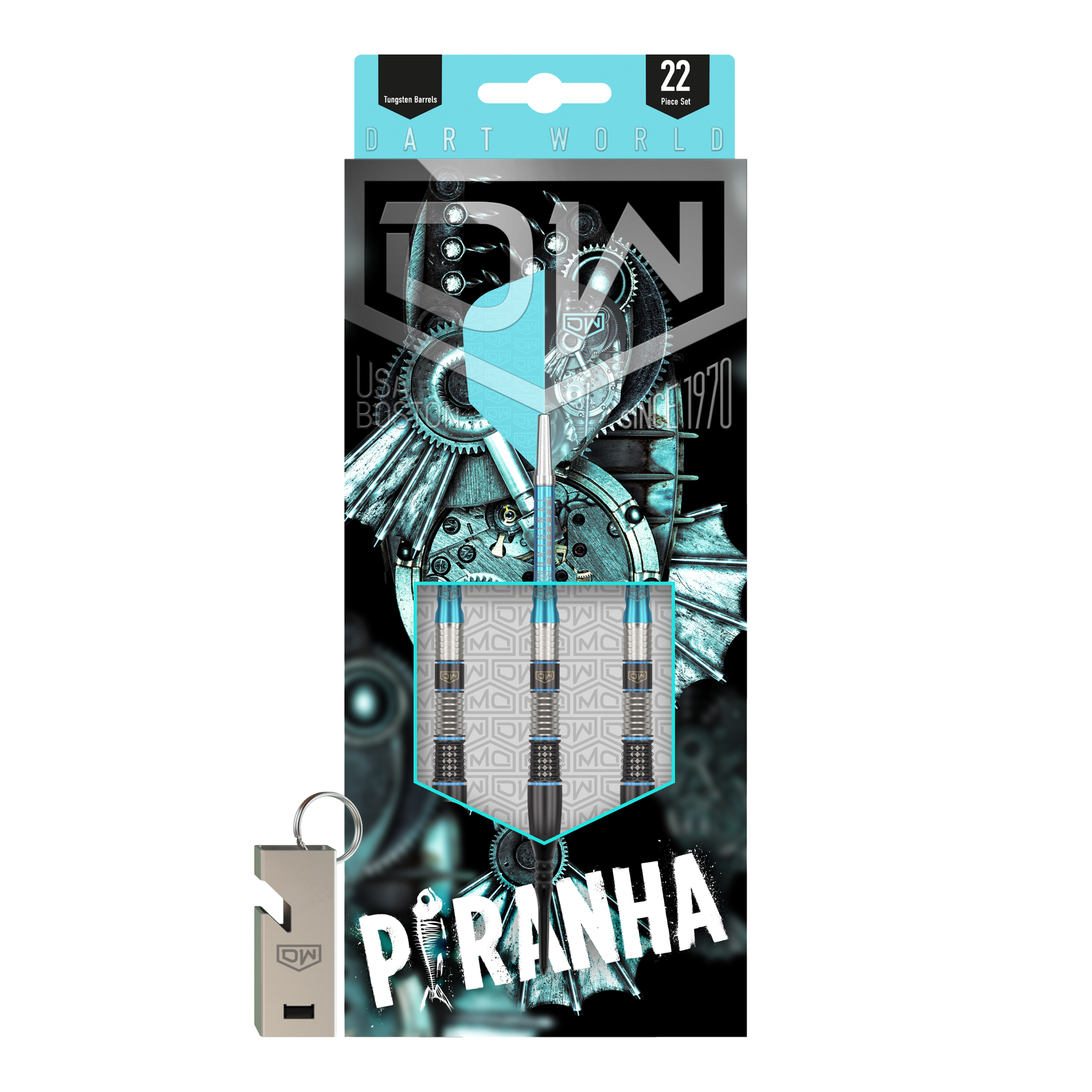 DW Piranha 12 Softdarts 