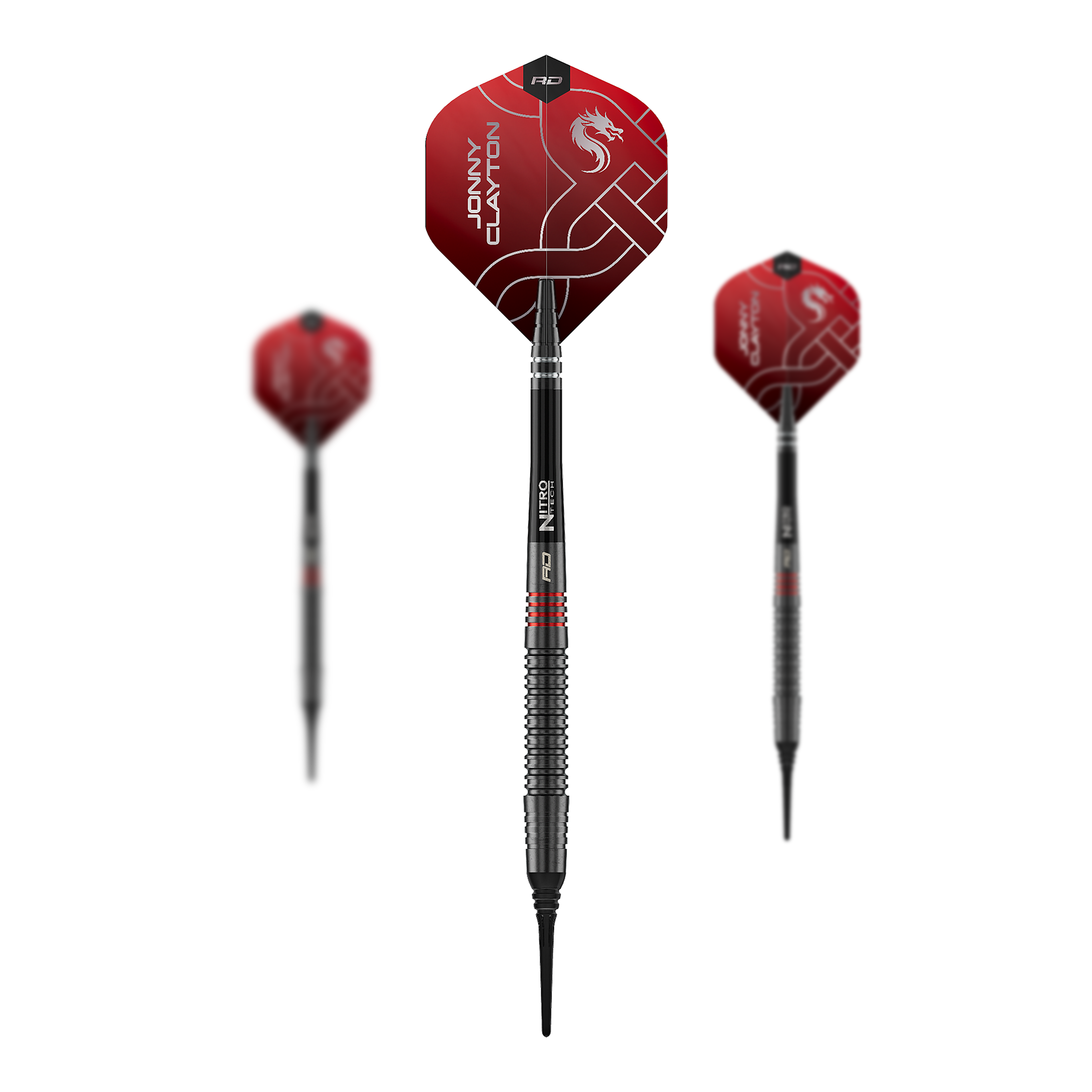 Red Dragon Jonny Clayton RD-ADV Softdarts - 18g