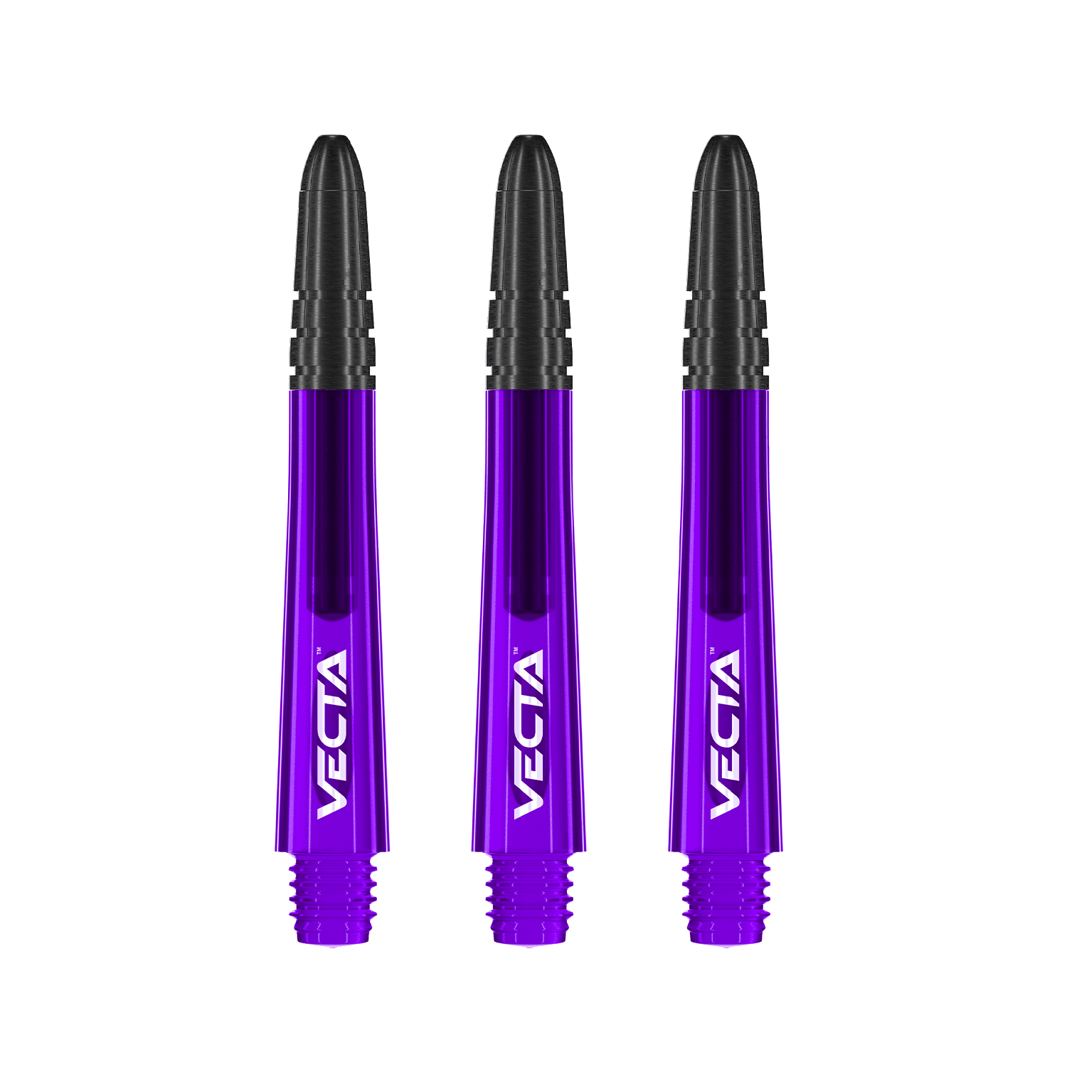 Winmau Vecta Shafts lila-schwarz