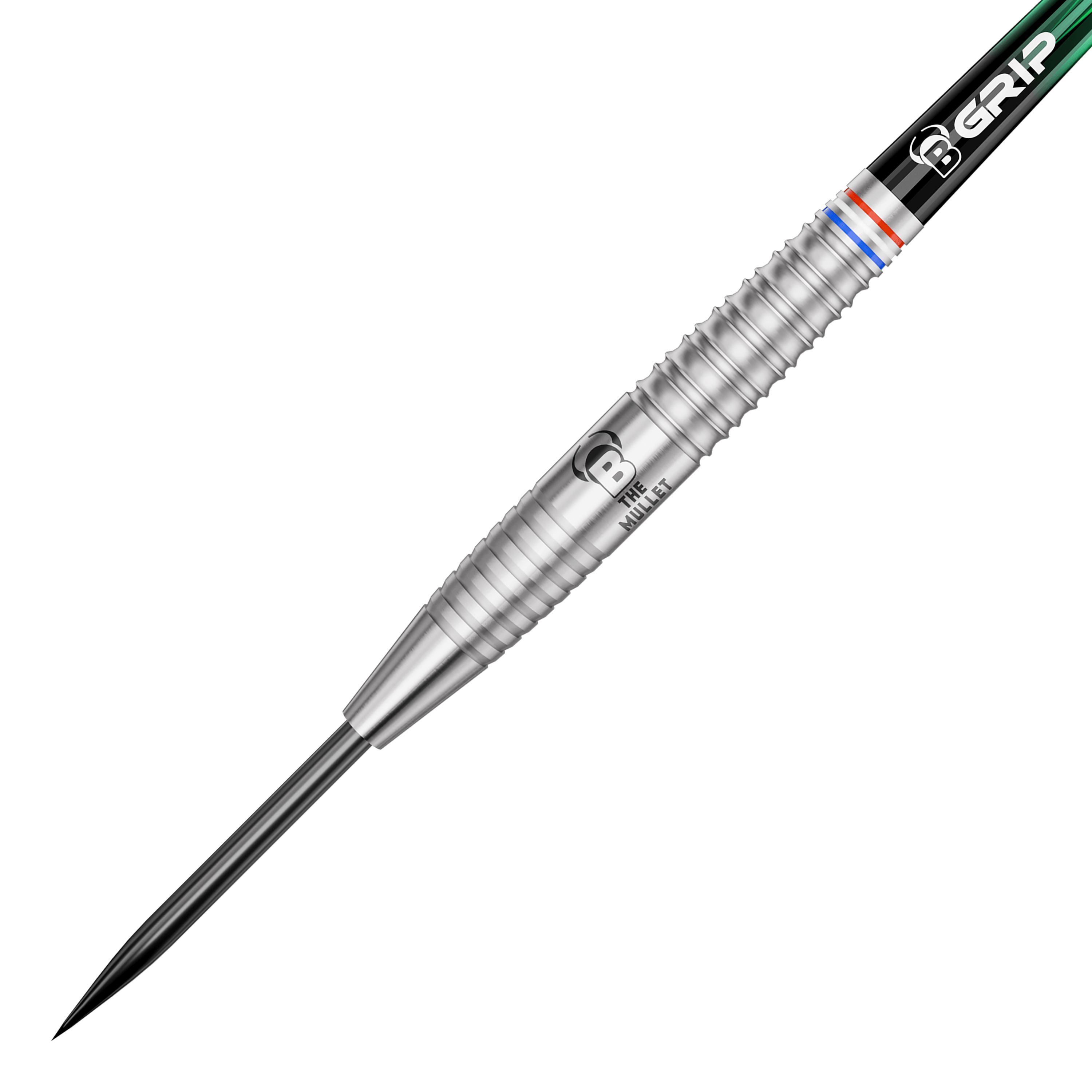 Zu sehen ist der Bulls Danny Jansen G2 Steeldarts. Das Foto präsentiert die Beschaffenheit und Optik des Steeldarts.