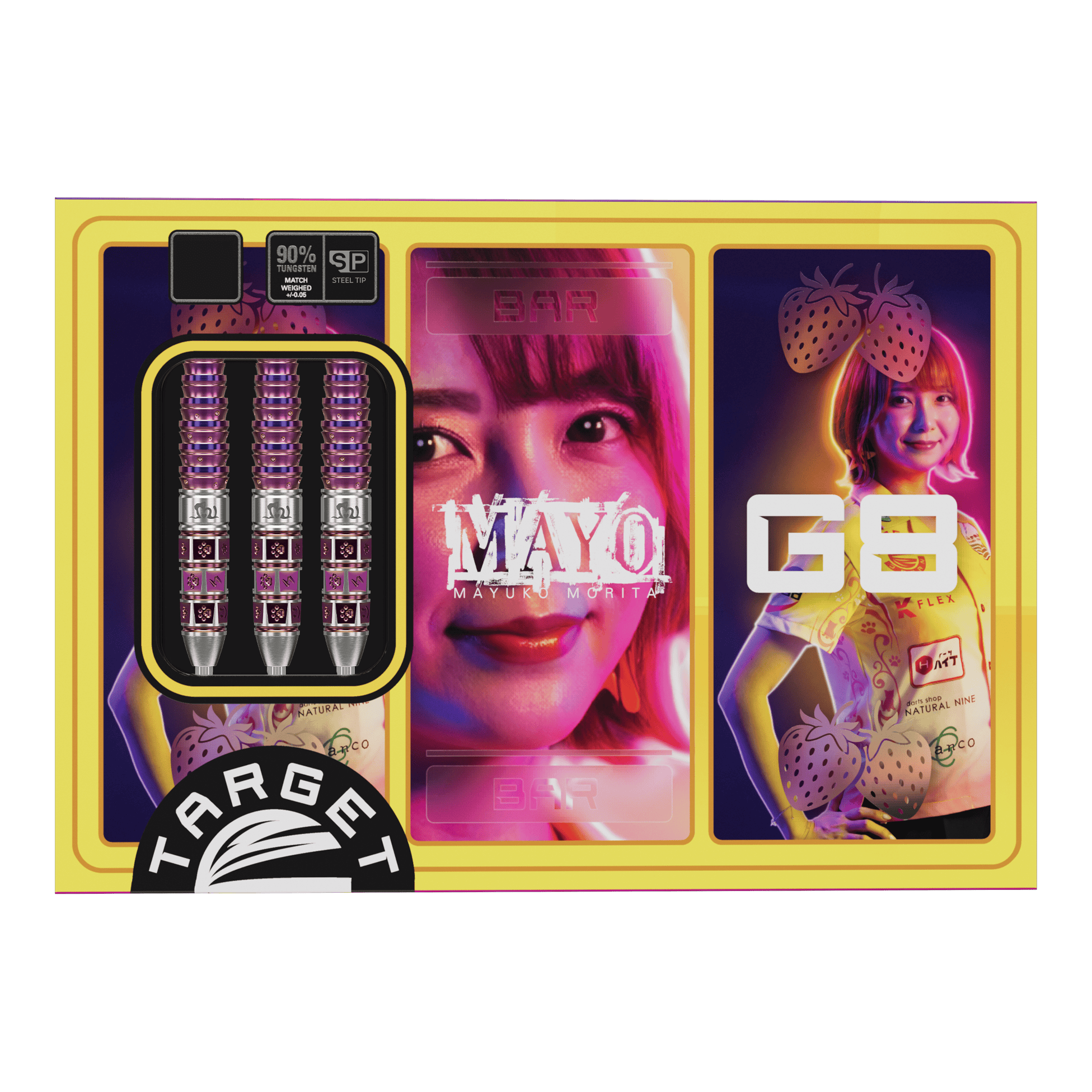 Target Japan Prime Series Mayo GEN8 Swiss Point Steeldarts