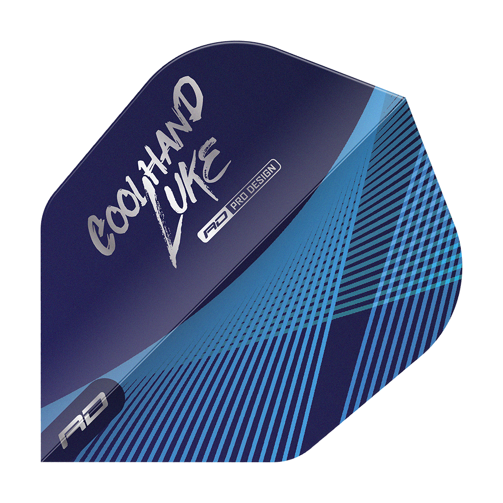 Red Dragon Luke Humphries Coolhand Blue Silver No6 Flights Red Dragon Luke Humphries Coolhand Blue Silver No6 Flights