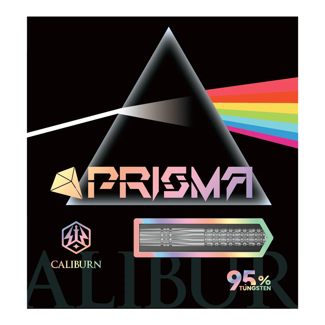 Caliburn Prisma P2 Softdarts - 20g Auf dem Bild sind die Caliburn Prisma P2 Softdarts in der 20g Variante zu sehen. Das Produkt besticht durch sein attraktives Design und seine Qualität.