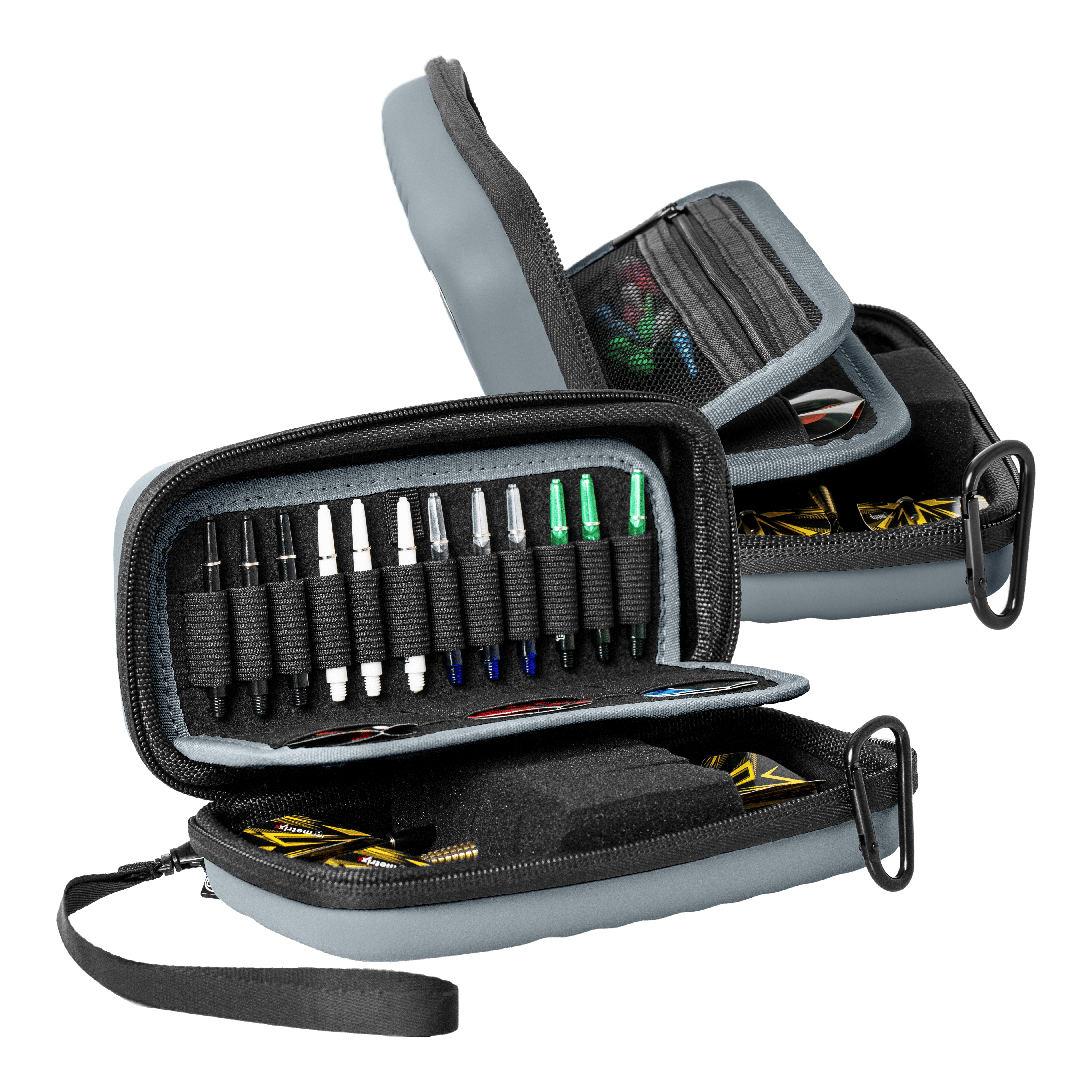 Bulls Orbis S Dartcase - Grau Das Produkt Bulls Orbis S Dartcase - Grau ist auf dem Bild zu sehen. Es handelt sich um ein stabiles Dartcase für den sicheren Transport von Darts.