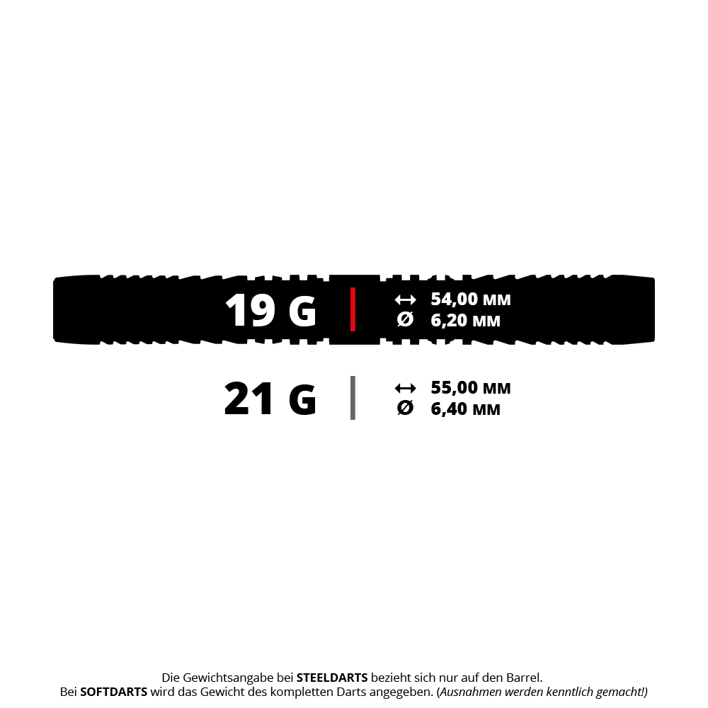 Target Cryo 12 Softdarts Abgebildet ist ein Dartpfeil, wahrscheinlich Target Cryo 12 Softdart mit 19 Gramm. Dieser Dart wird beim Softdartspiel verwendet.