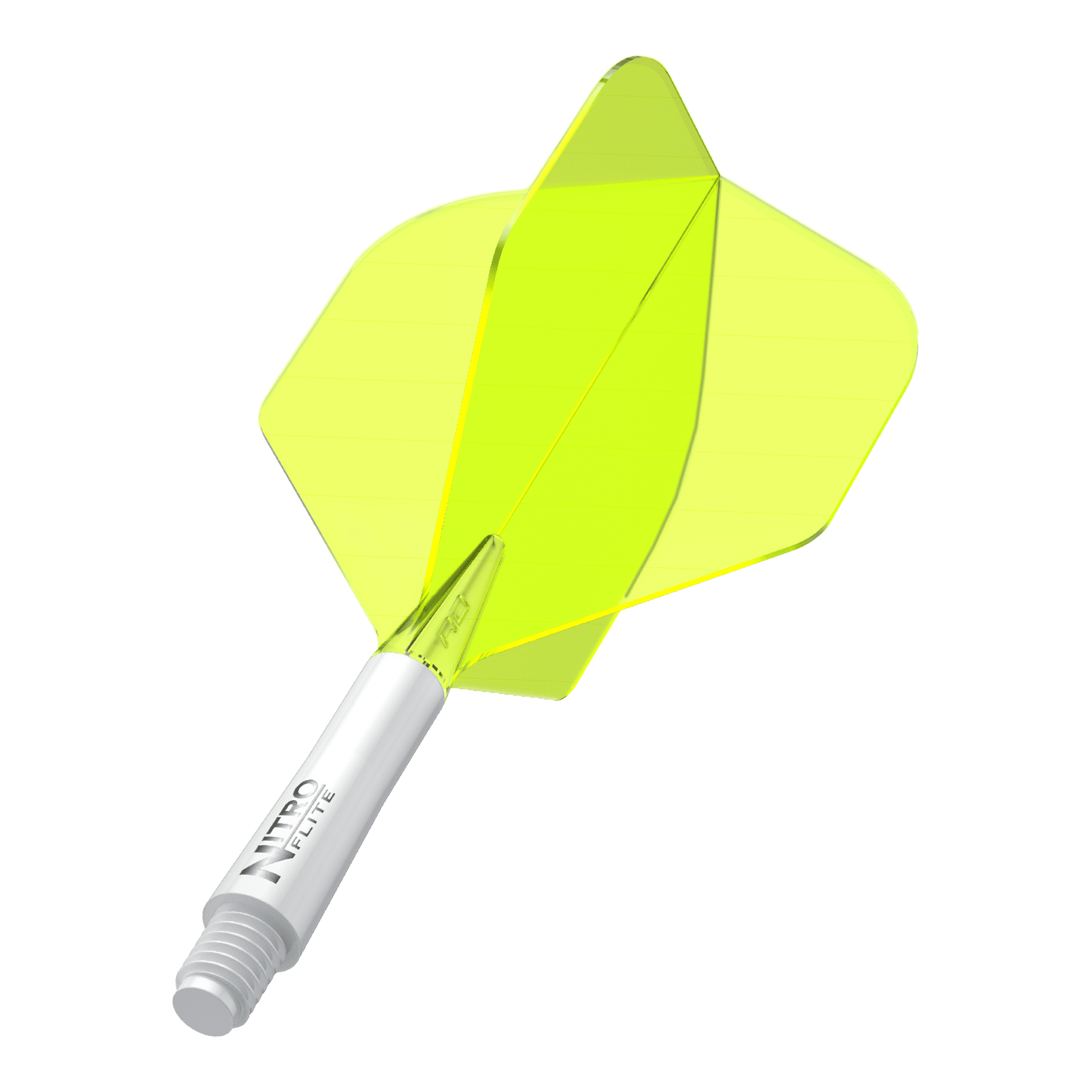 Red Dragon Nitroflite - White Shaft Yellow No2 Flights