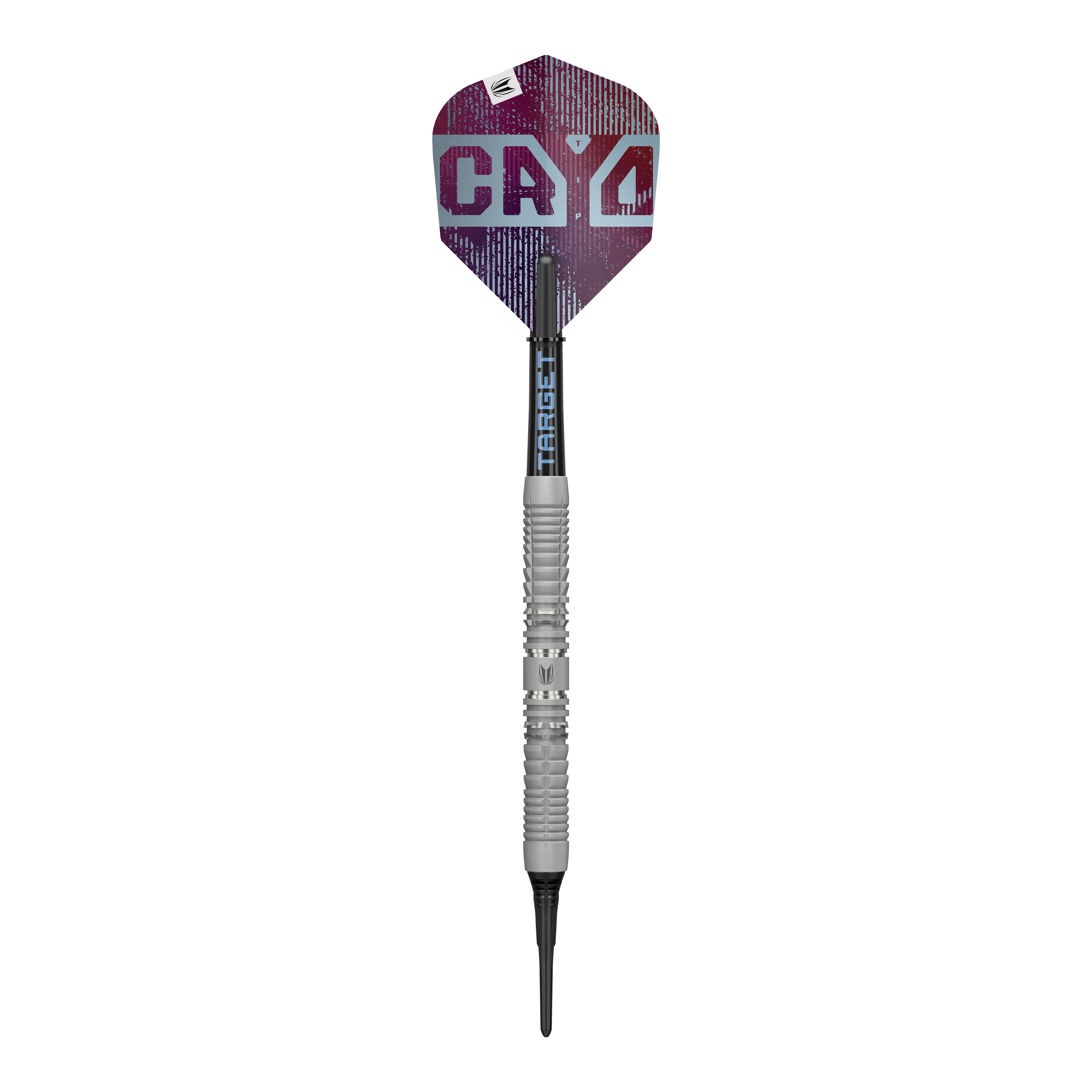 Abgebildet ist das Produkt Target Cryo 12 Softdarts. Die Softdarts sind detailliert dargestellt.