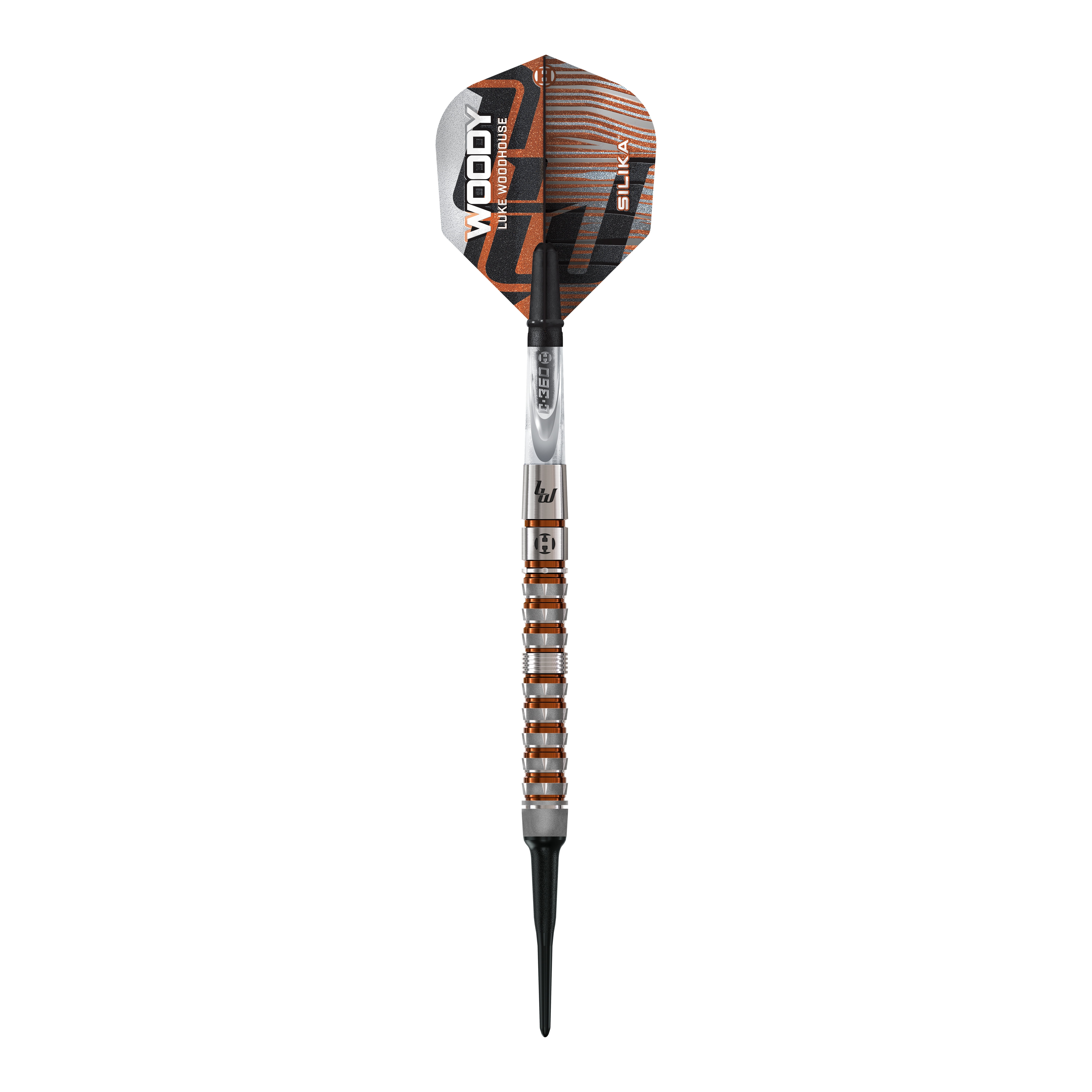 Harrows Luke Woodhouse Series 3 Softdarts - 18g Das Bild zeigt die Harrows Luke Woodhouse Series 3 Softdarts - 18g. Hier werden die 18g Softdarts aus der Serie präsentiert.
