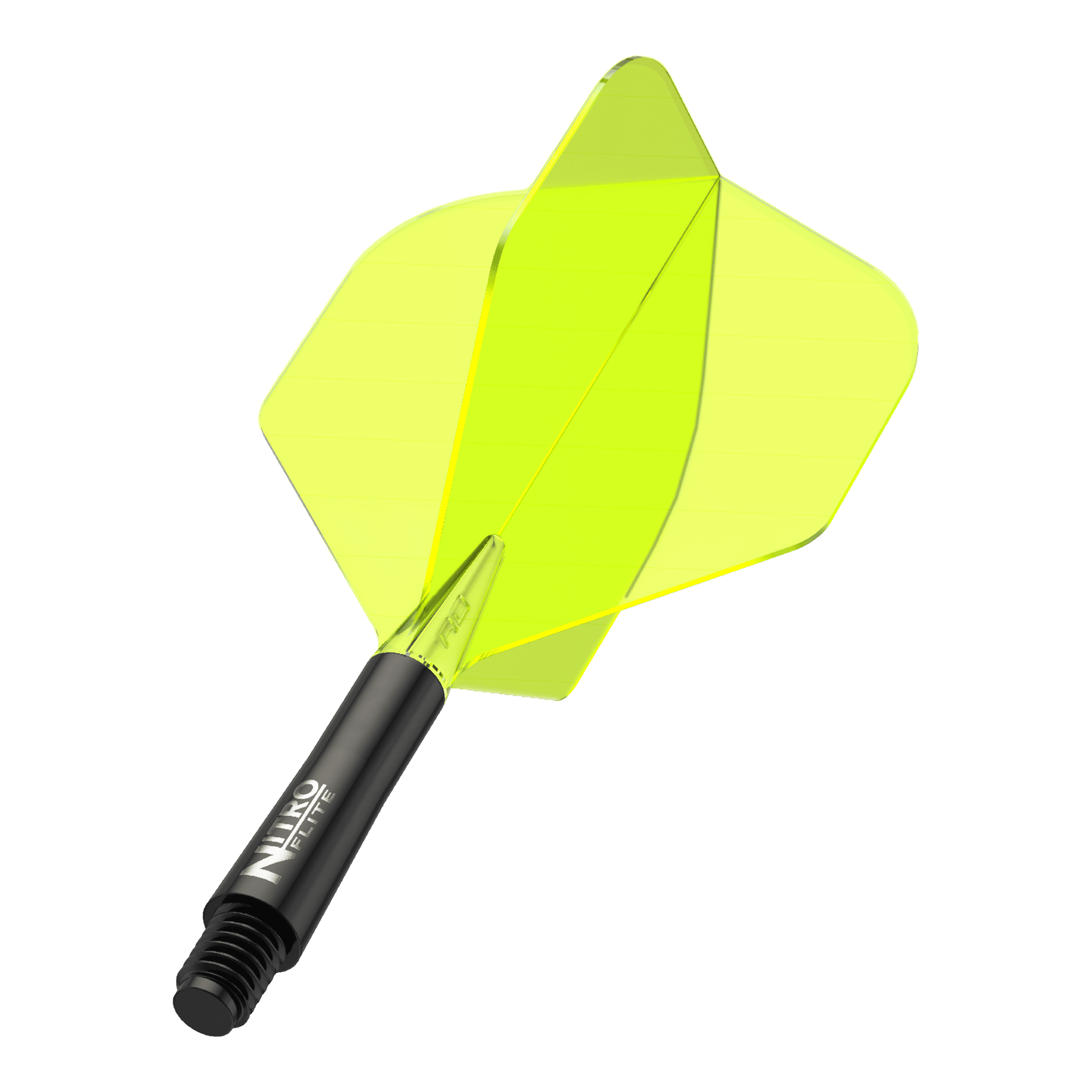 Red Dragon Nitroflite - Black Shaft Yellow No2 Flights