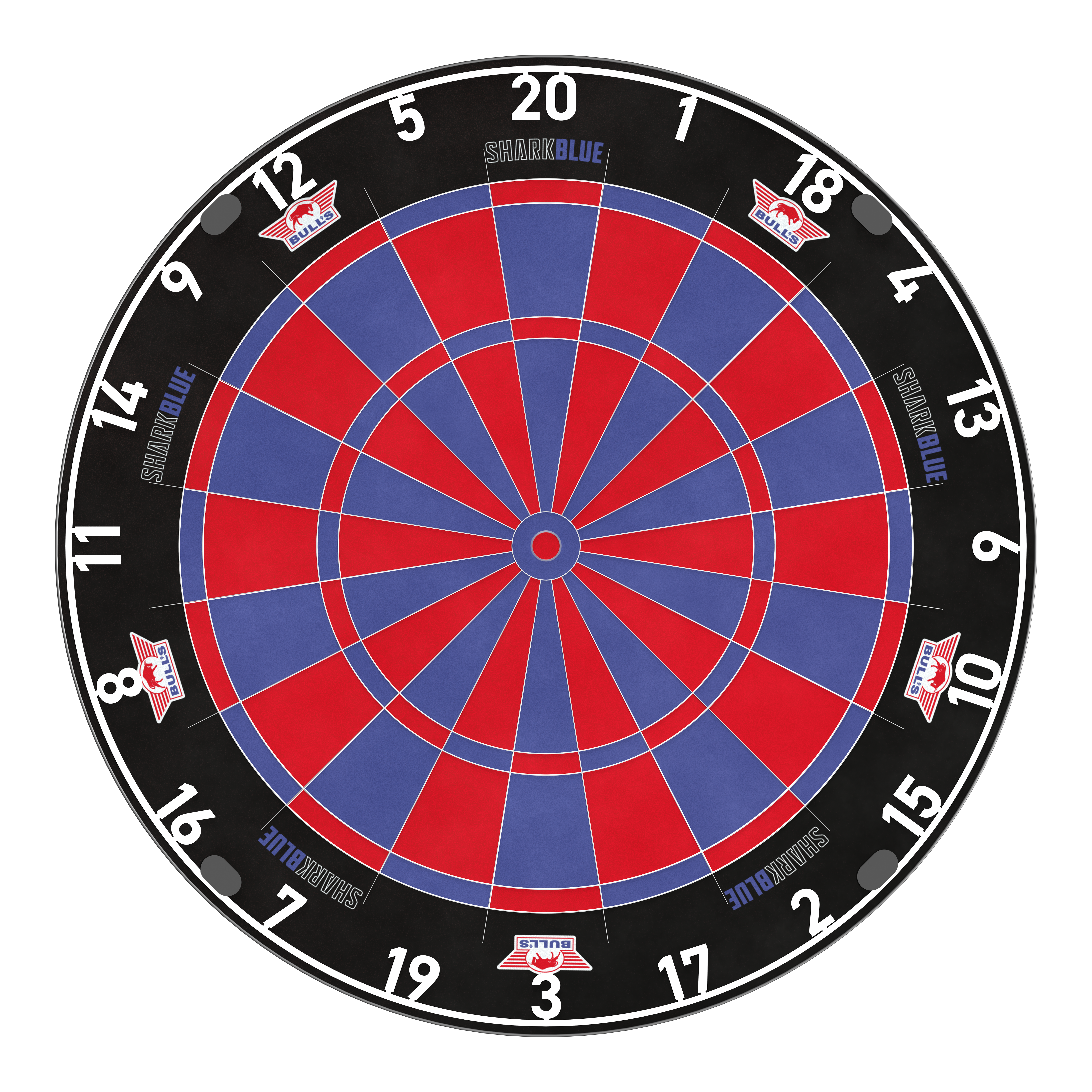 Bulls NL Shark Blue Pro Steeldartboard Bulls NL Shark Blue Pro Steeldartboard