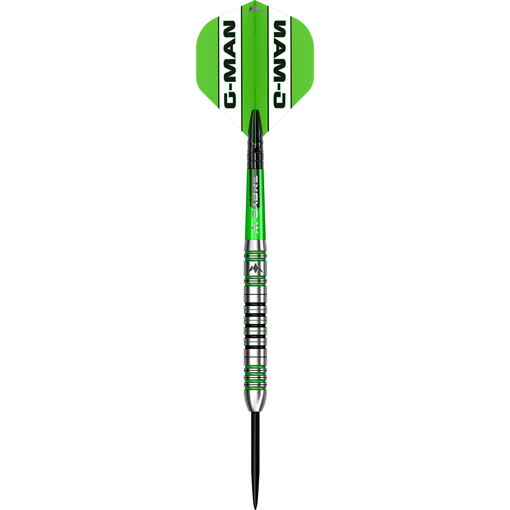 Mission Graham Hall Black Green Steeldarts - 22g