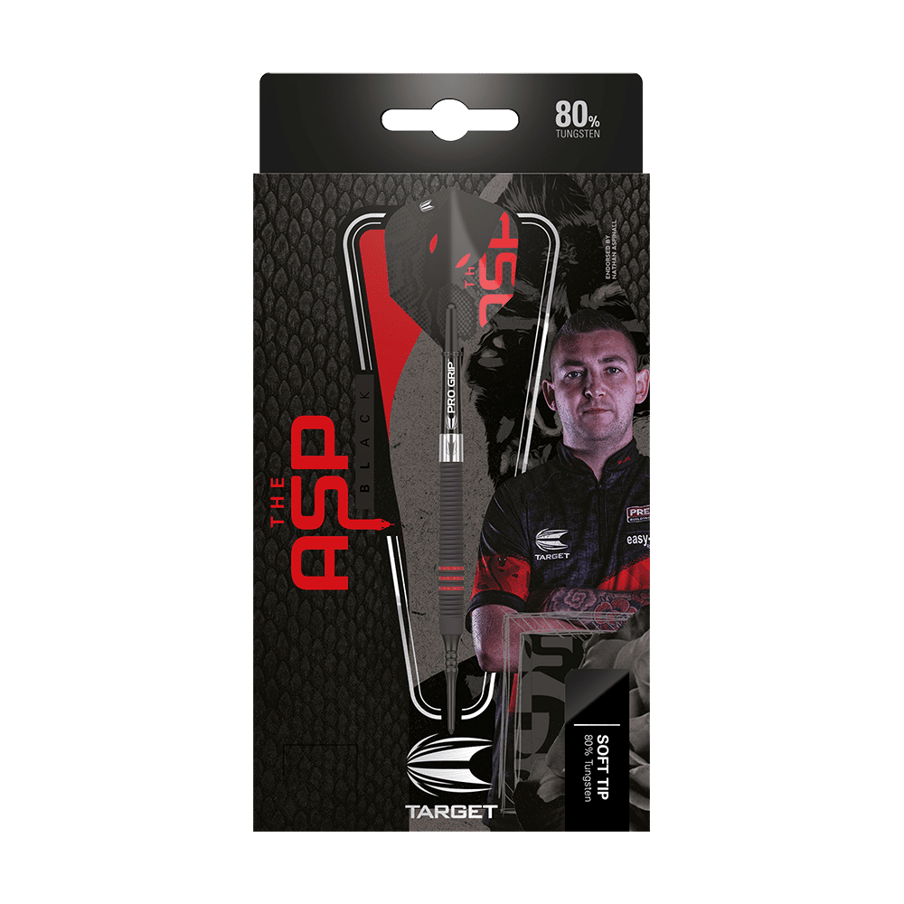 Target Nathan Aspinall Black Softdarts - 18g