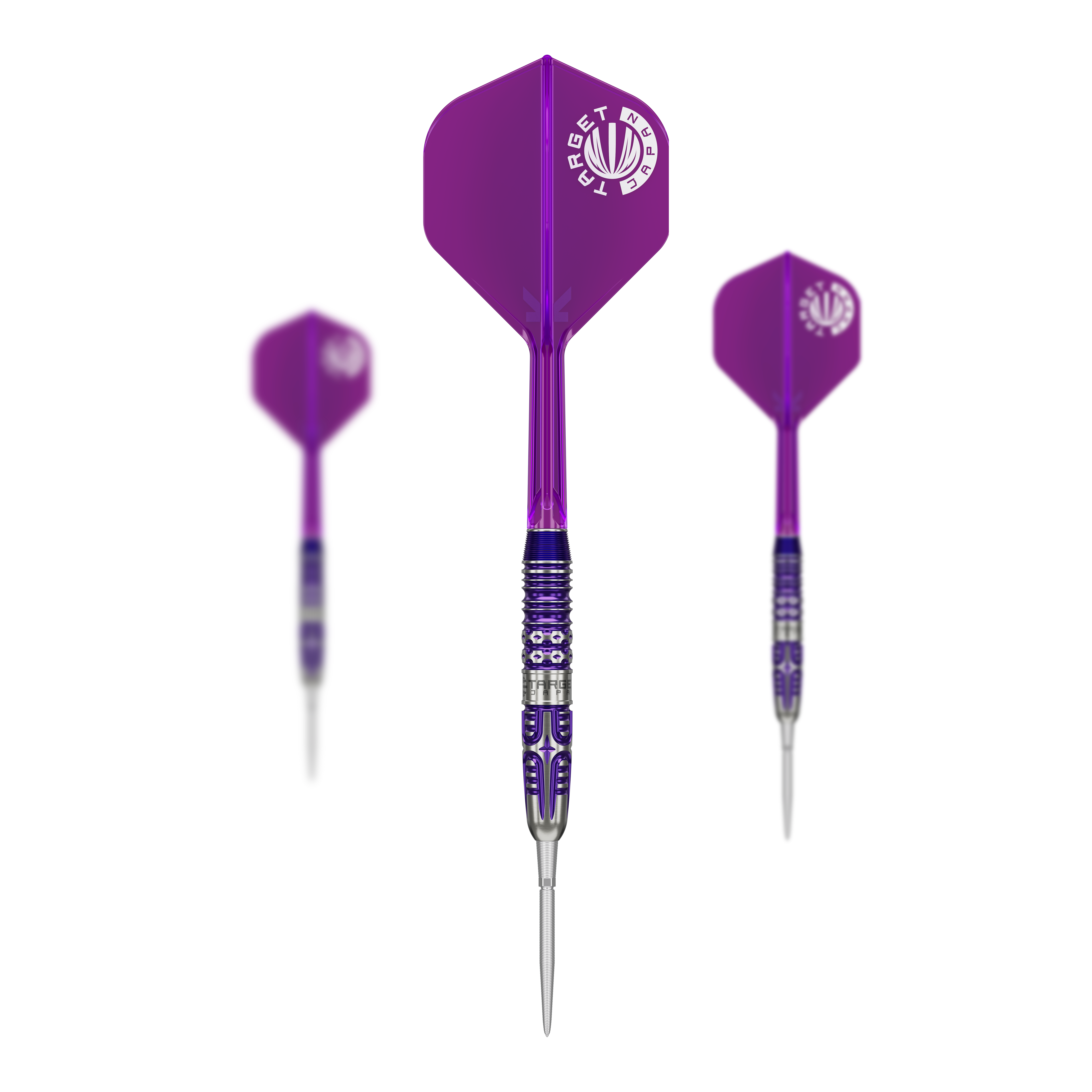 Target Japan Endeavour Kasumi Sato GEN3 Swiss Point Steeldarts Target Japan Endeavour Kasumi Sato GEN3 Swiss Point Steeldarts sind als Set auf dem Bild zu sehen. Die Darstellung zeigt alle enthaltenen Darts zusammen.