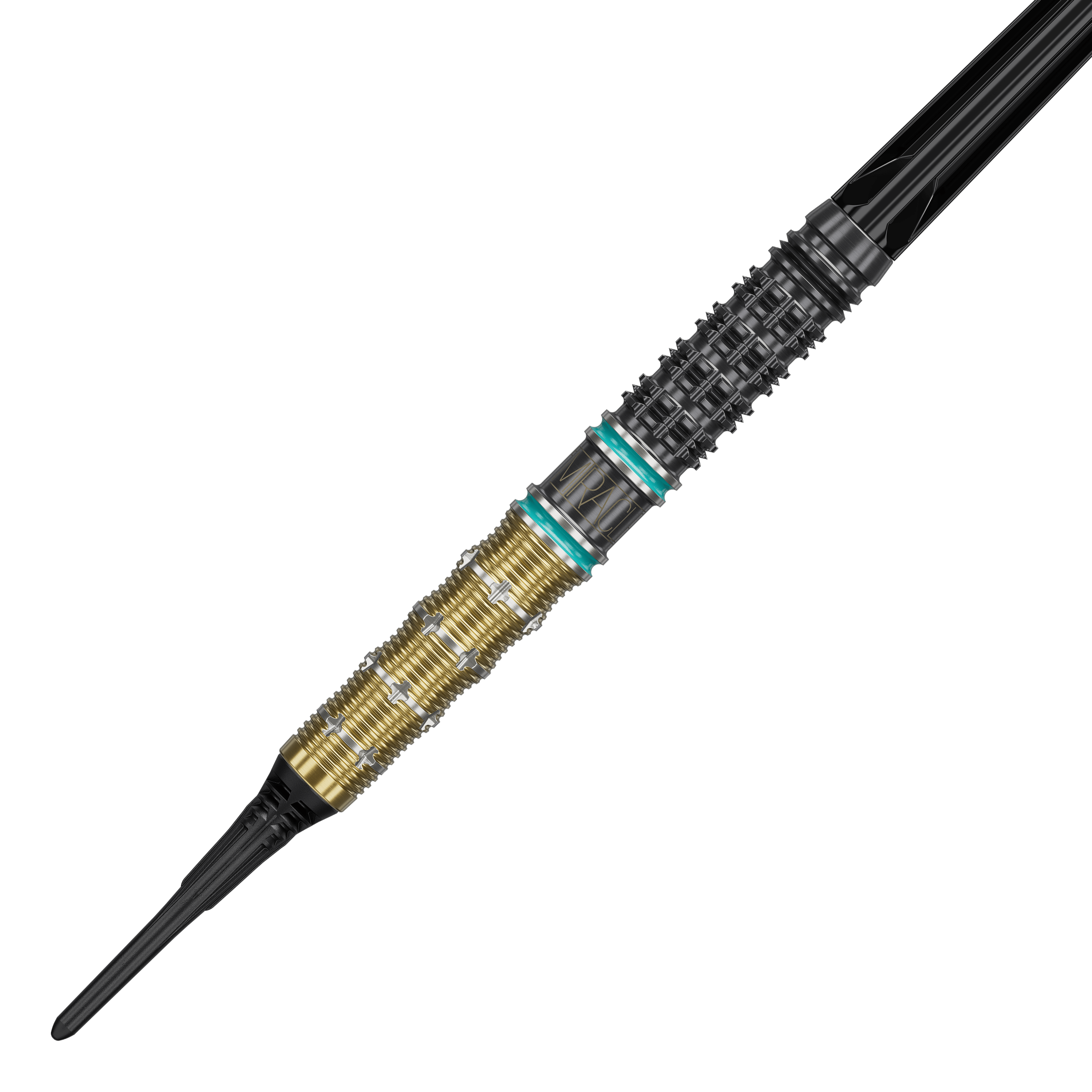 Target Mikuru Suzuki The Miracle GEN7.5 Softdarts - 19g Abgebildet sind die Target Mikuru Suzuki The Miracle GEN7.5 Softdarts mit 19 Gramm Gewicht. Die Softdarts liegen in einer ordentlichen Anordnung.
