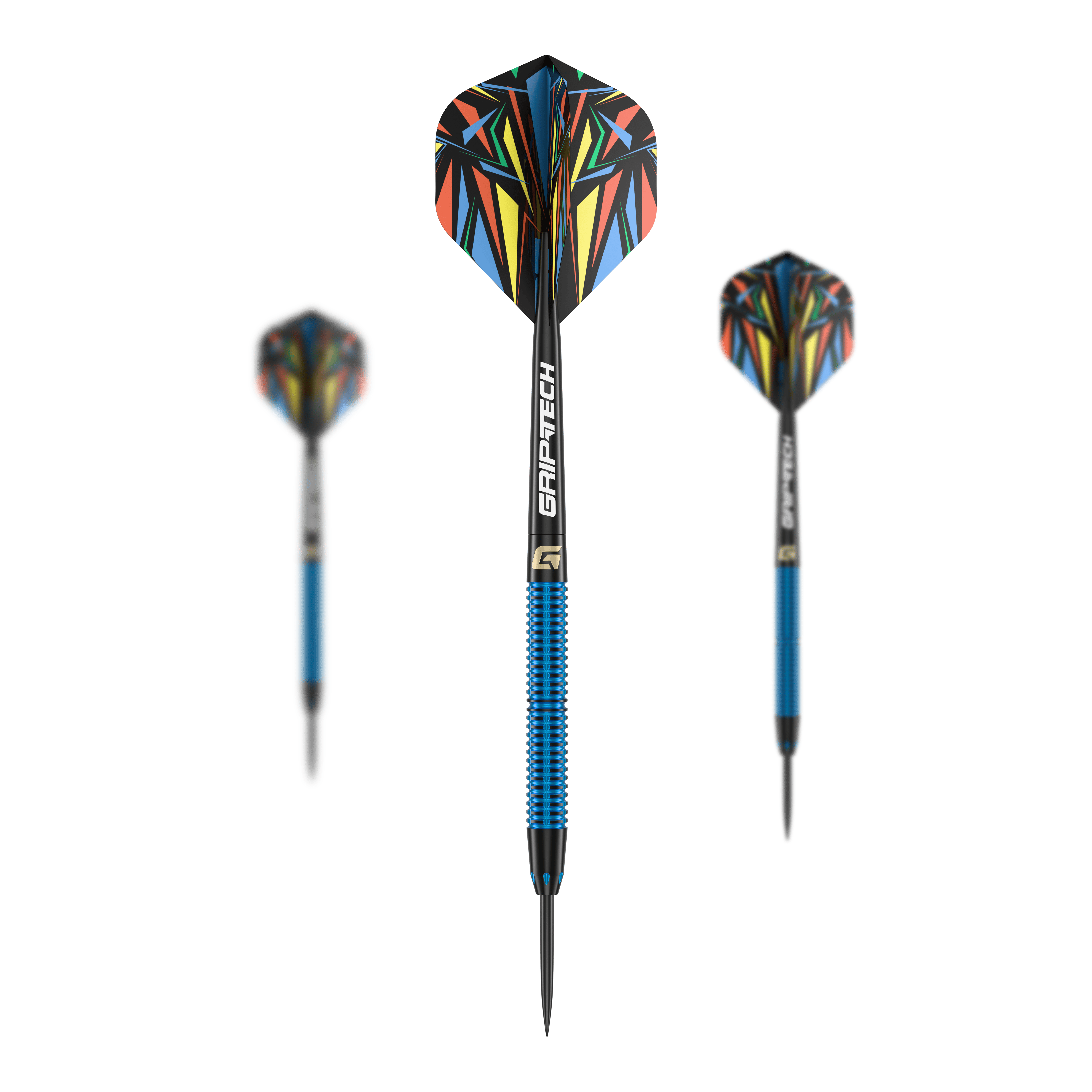 GOAT Athlete Blue Brass Steeldarts - 12g GOAT Athlete Blue Brass Steeldarts - 12g