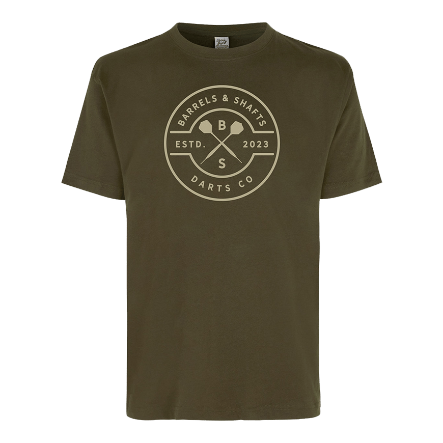 Barrels and Shafts T-Shirt - Oliv