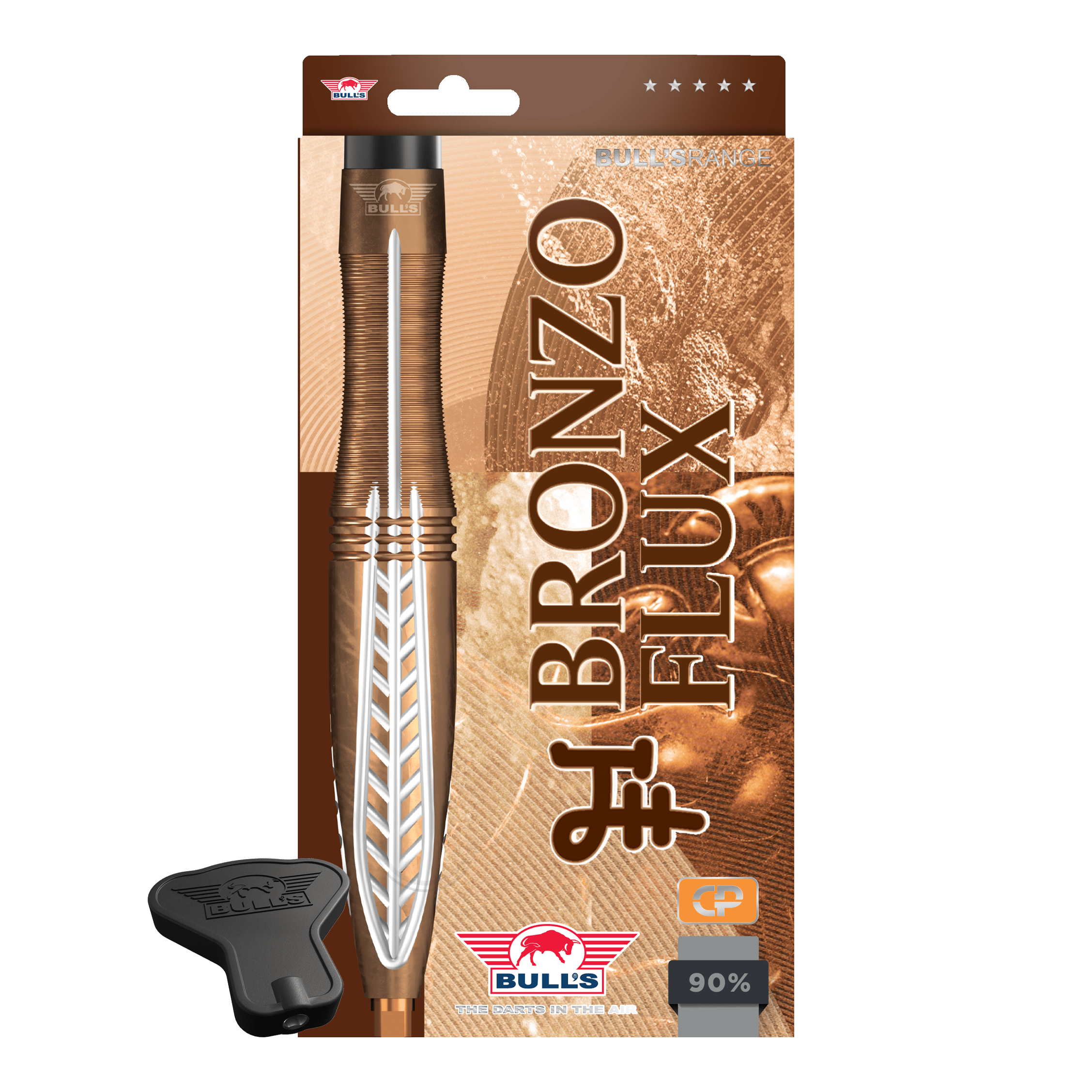 Bulls NL Bronzo Flux Convertible Point Steeldarts Bulls NL Bronzo Flux Convertible Point Steeldarts