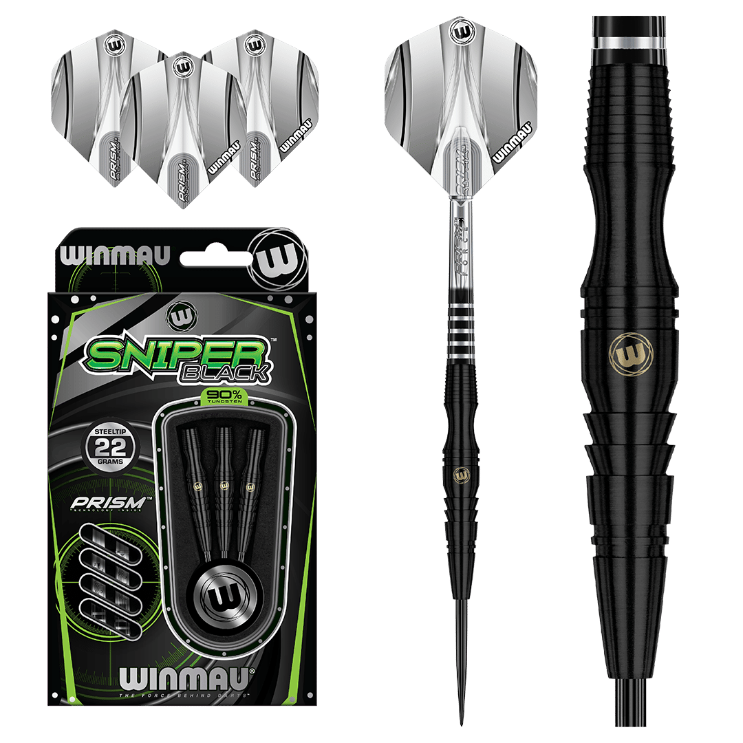 Winmau Sniper Black Steeldarts