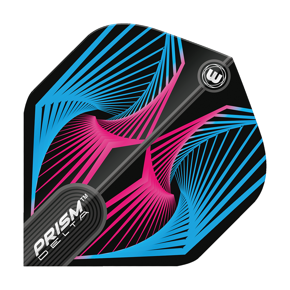 Winmau Prism Delta Spiral BluePink Standard Flight