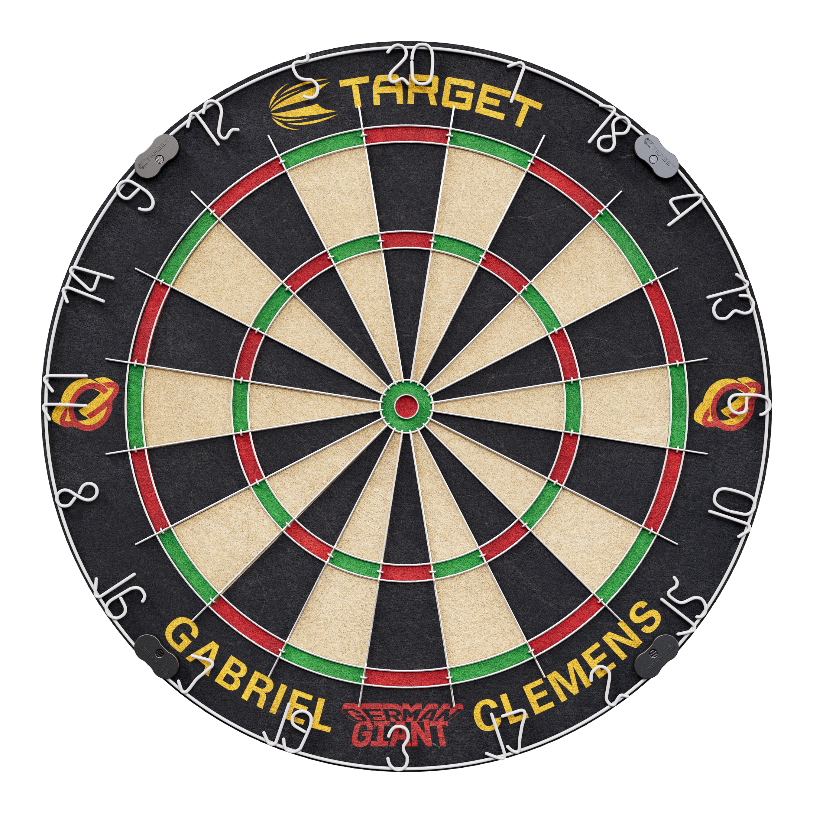 Target Gabriel Clemens Steeldartboard Set