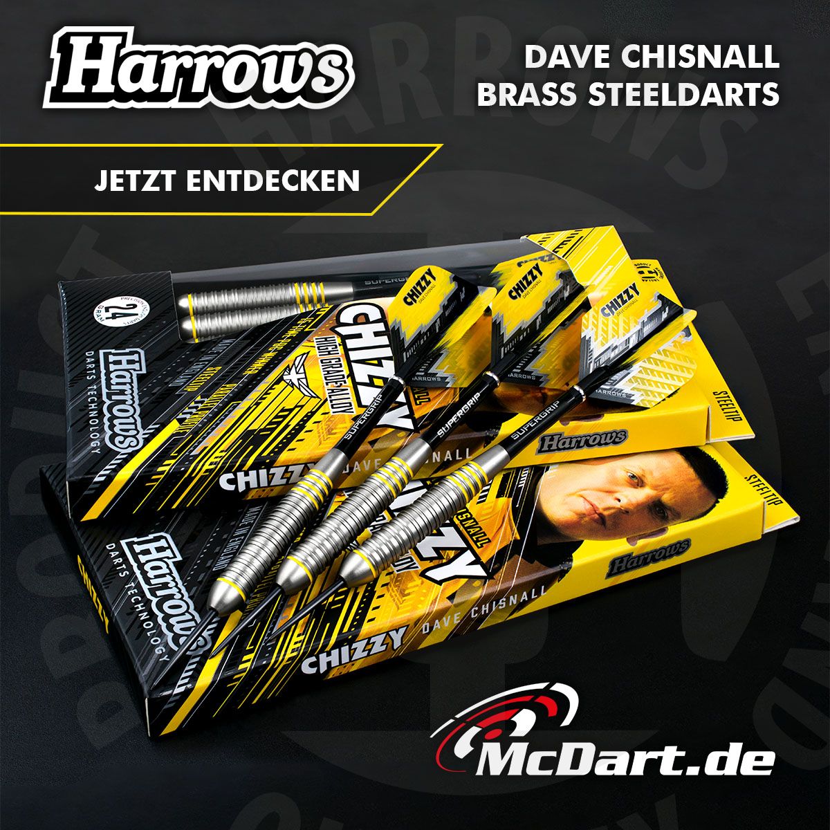 Harrows Dave Chisnall Chizzy Brass Steeldarts