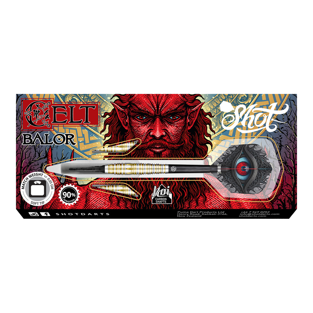 Shot Celt Balor Softdarts