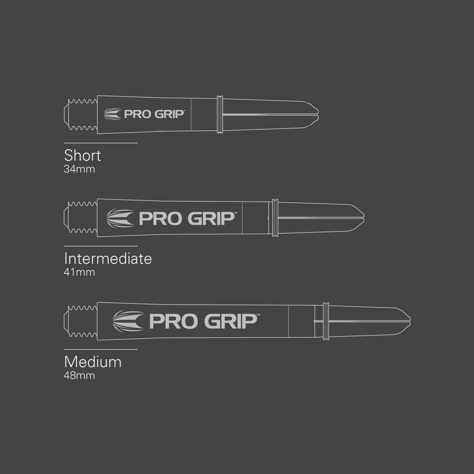 Target Pro Grip Spin Shafts Set weiss