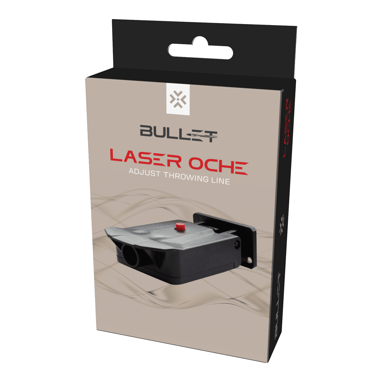 Bullet Laser Oche Bullet Laser Oche zur Anzeige der Oche-Linie für Darts. Das Gerät erleichtert die Einhaltung der richtigen Abwurfdistanz.