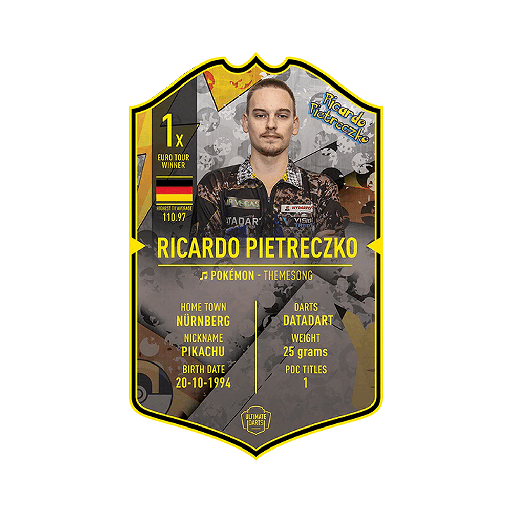 Ultimate Darts Card - Ricardo Pietreczko