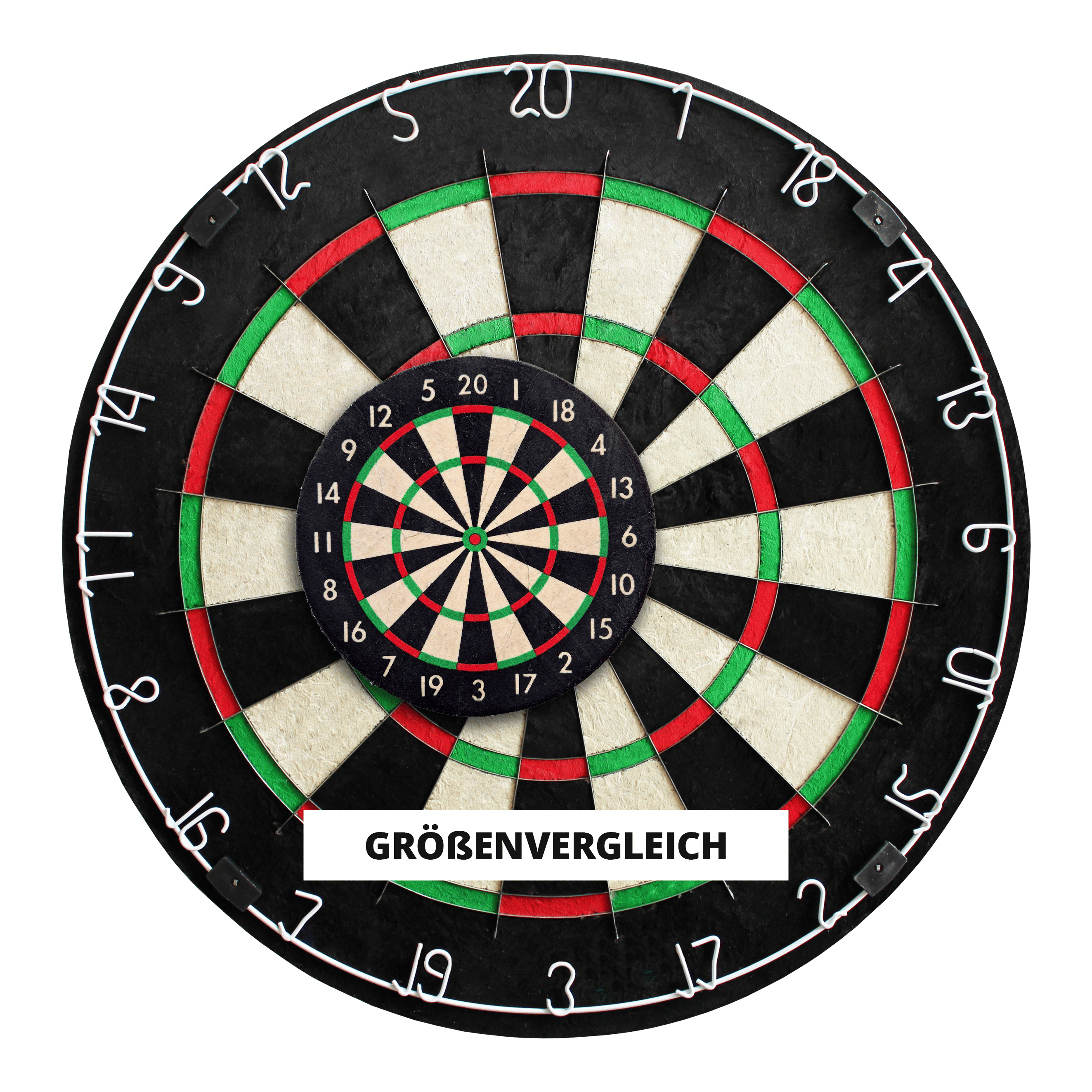 Ruthless Mini Desktop Dartboard Set