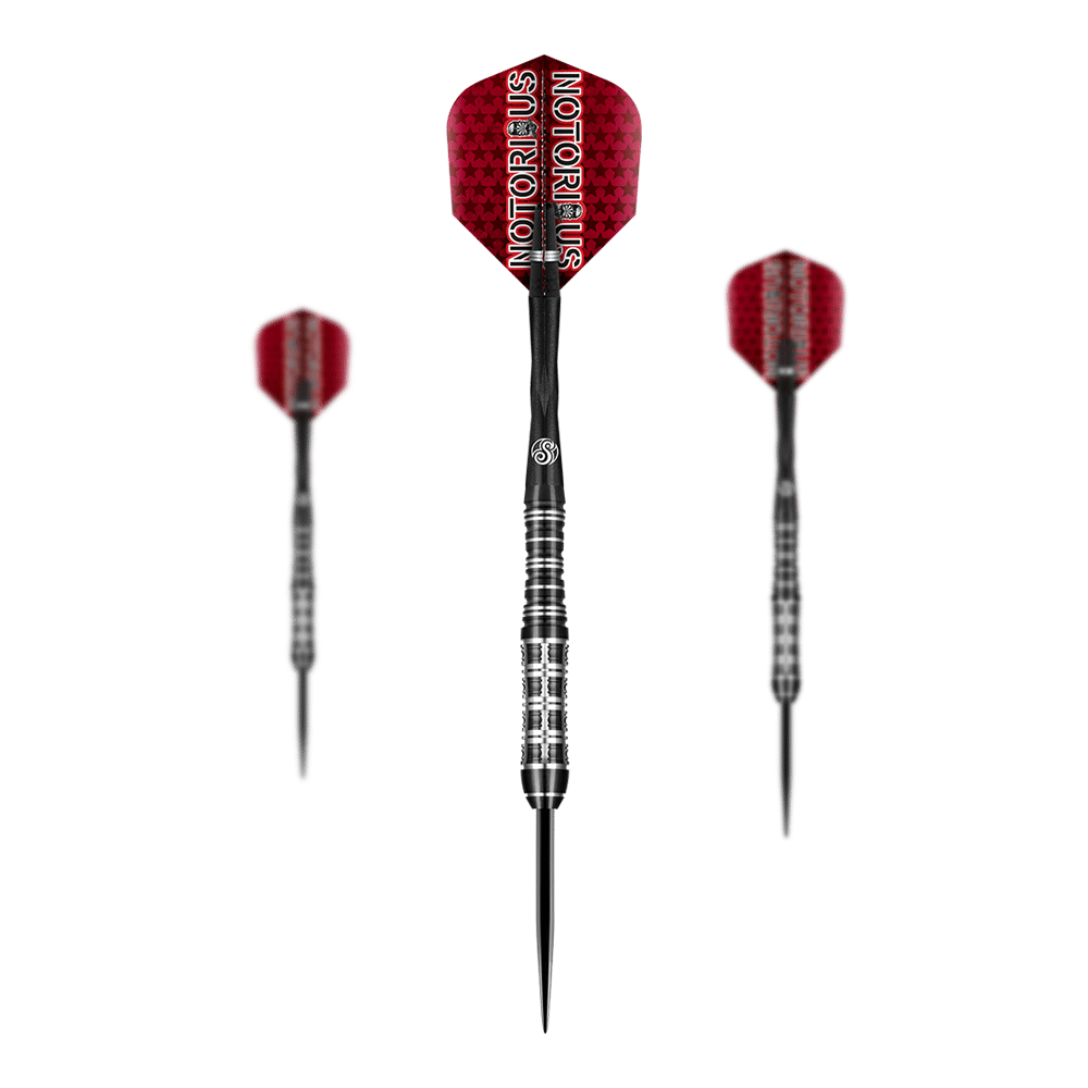Shot Pro Series Jason Watt Notorious BDG Steeldarts - 24g