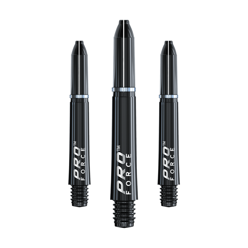 Winmau Pro-Force Shafts - Schwarz Winmau Pro-Force Shafts - Schwarz