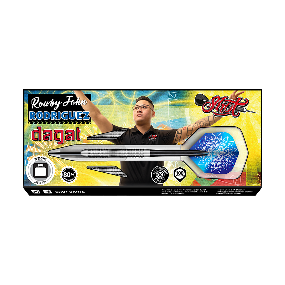 Shot Rowby-John Rodriguez Dagat Steeldarts - 23g