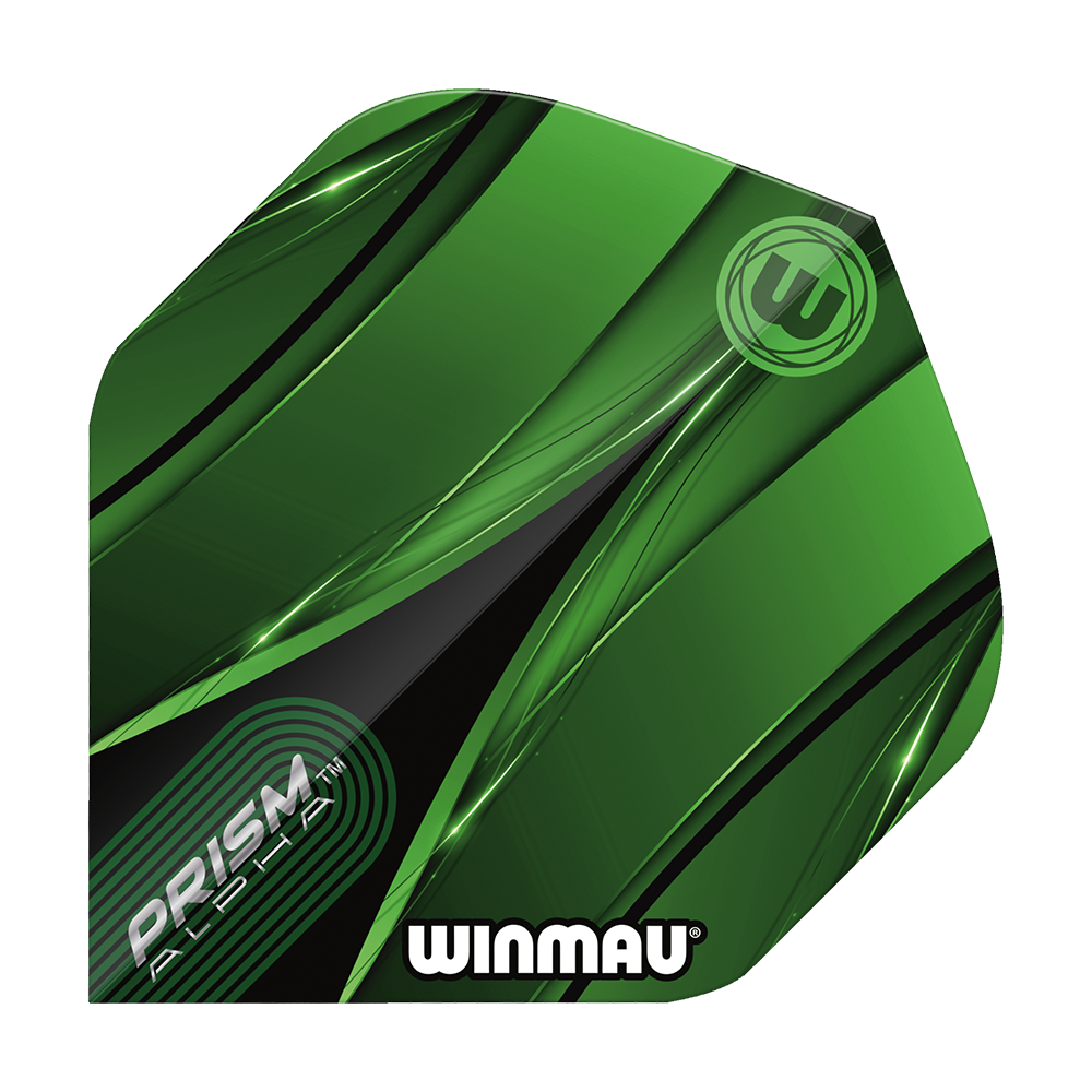 Winmau Alpha Sniper Green Standard Flights 