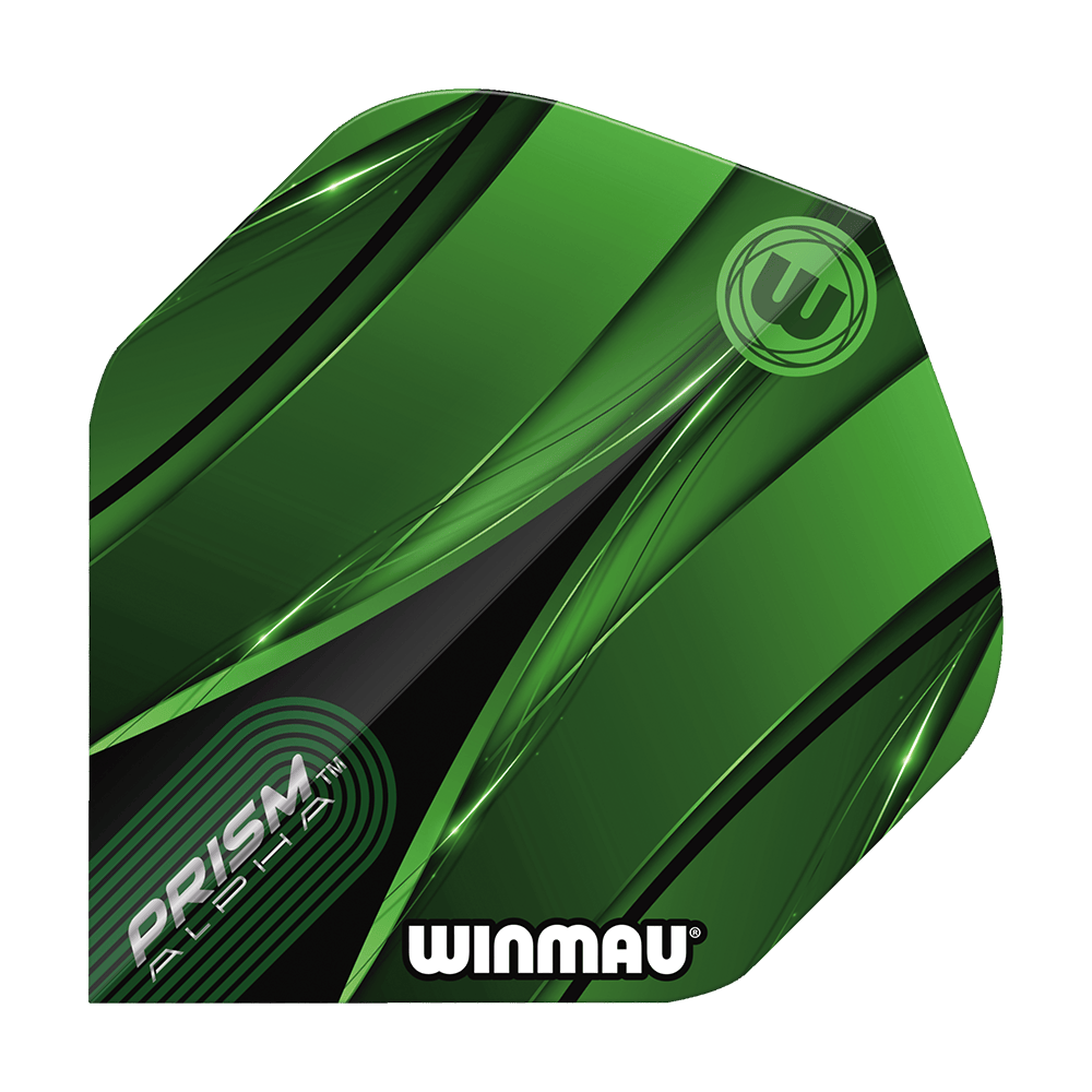 Winmau Alpha Sniper Green Standard Flights Winmau Alpha Sniper Green Standard Flights