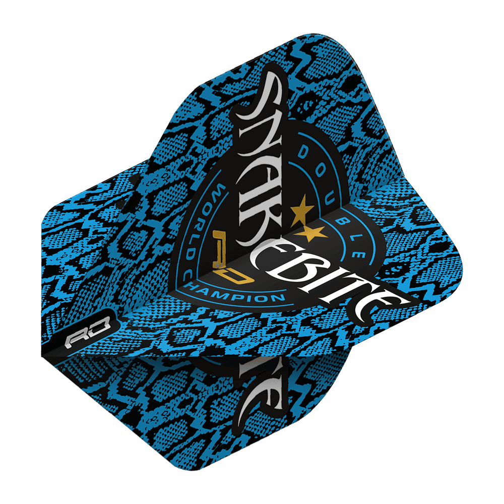 Red Dragon Hardcore Snakebite Double World Champion Blue Skin Standard Flights