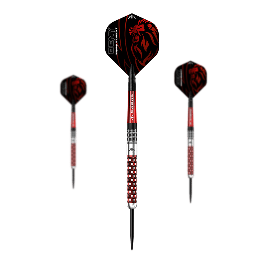 Mission Roman Benecky Black Red Steeldarts - 24g