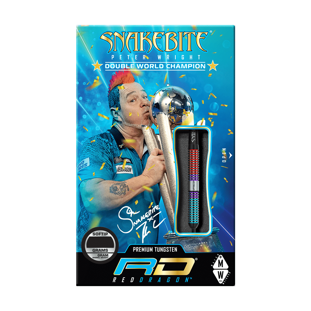 Red Dragon Peter Wright Snakebite Spirit Softdarts - 20g