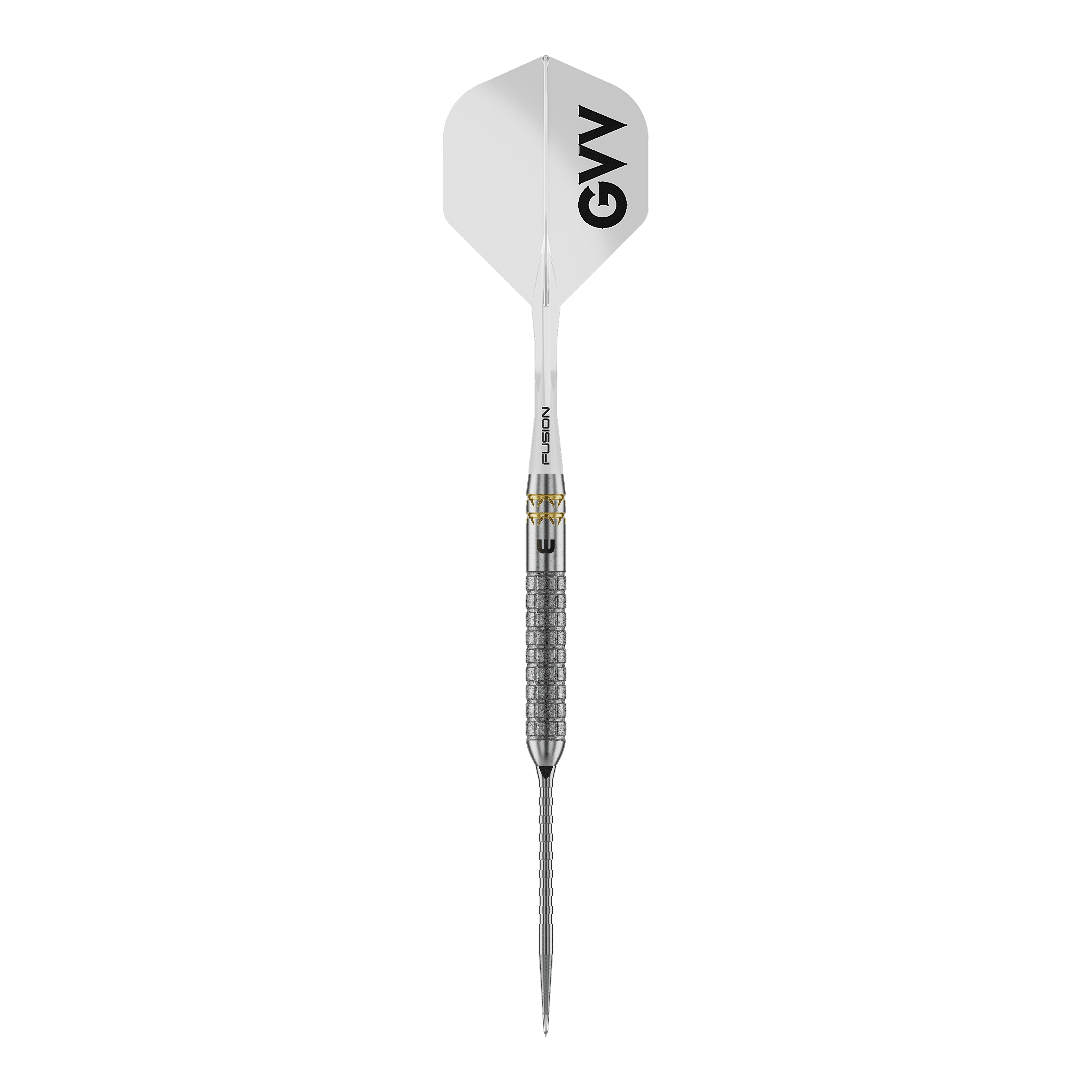 Winmau Gian Van Veen W-MAX Switch Point Steeldarts Winmau Gian Van Veen W-MAX Switch Point Steeldarts sind auf weißem Hintergrund abgebildet. Die Darts präsentieren sich im Profil.