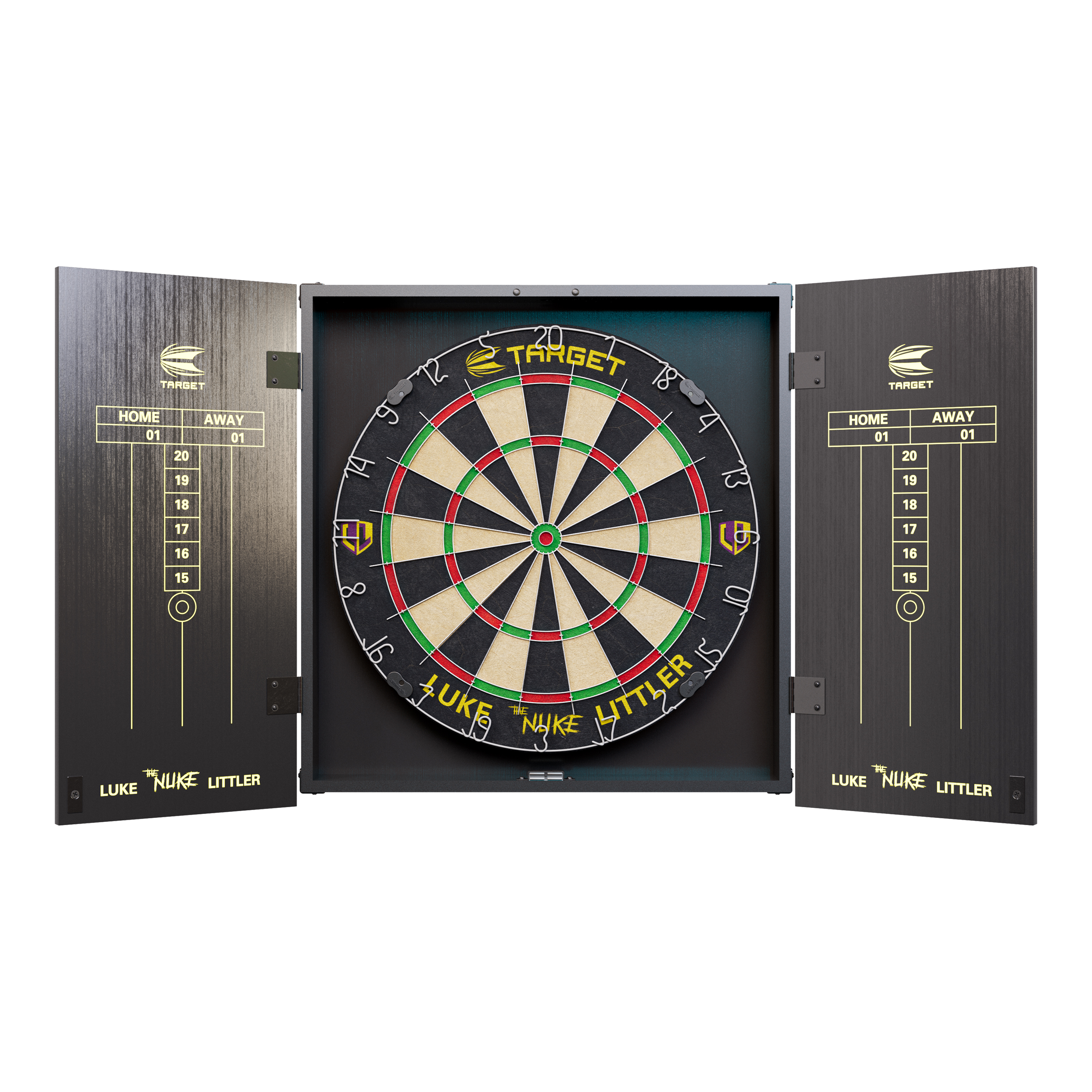 Target Luke Littler Kabinet Dartboard Set