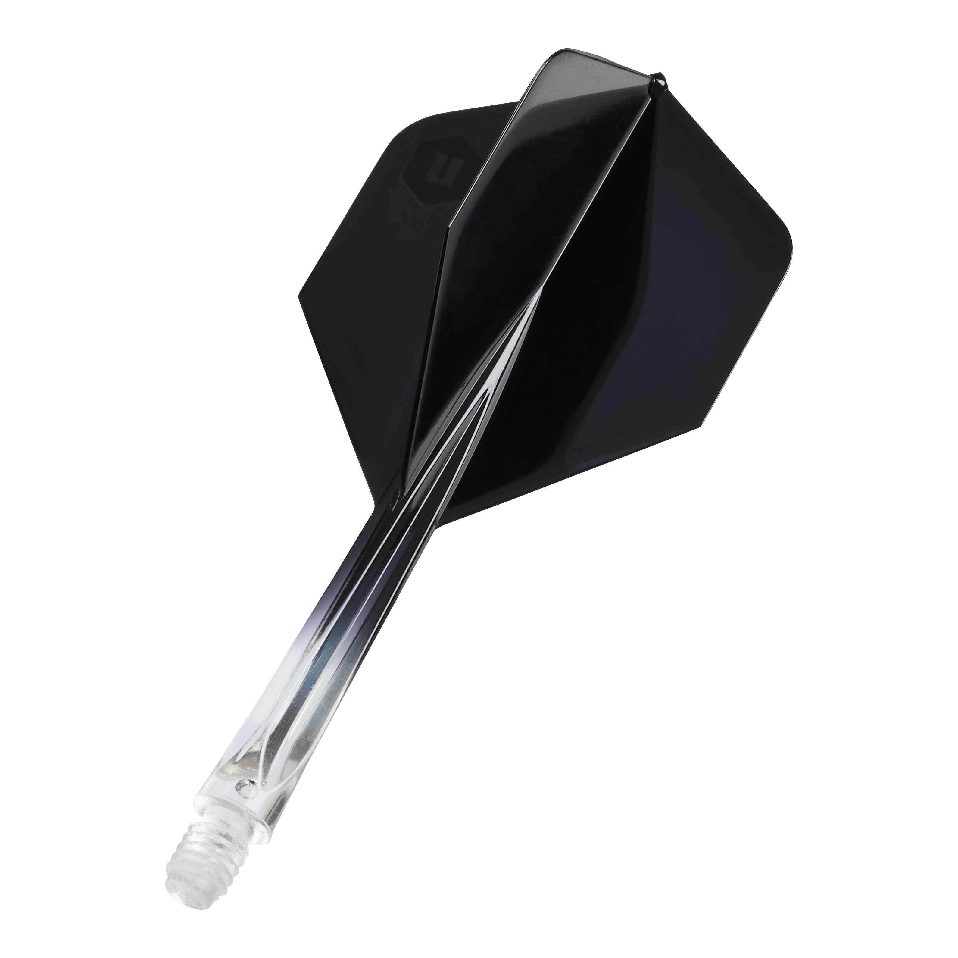 Unicorn Forge Two Tone No2 Standard Flights - Clear Black