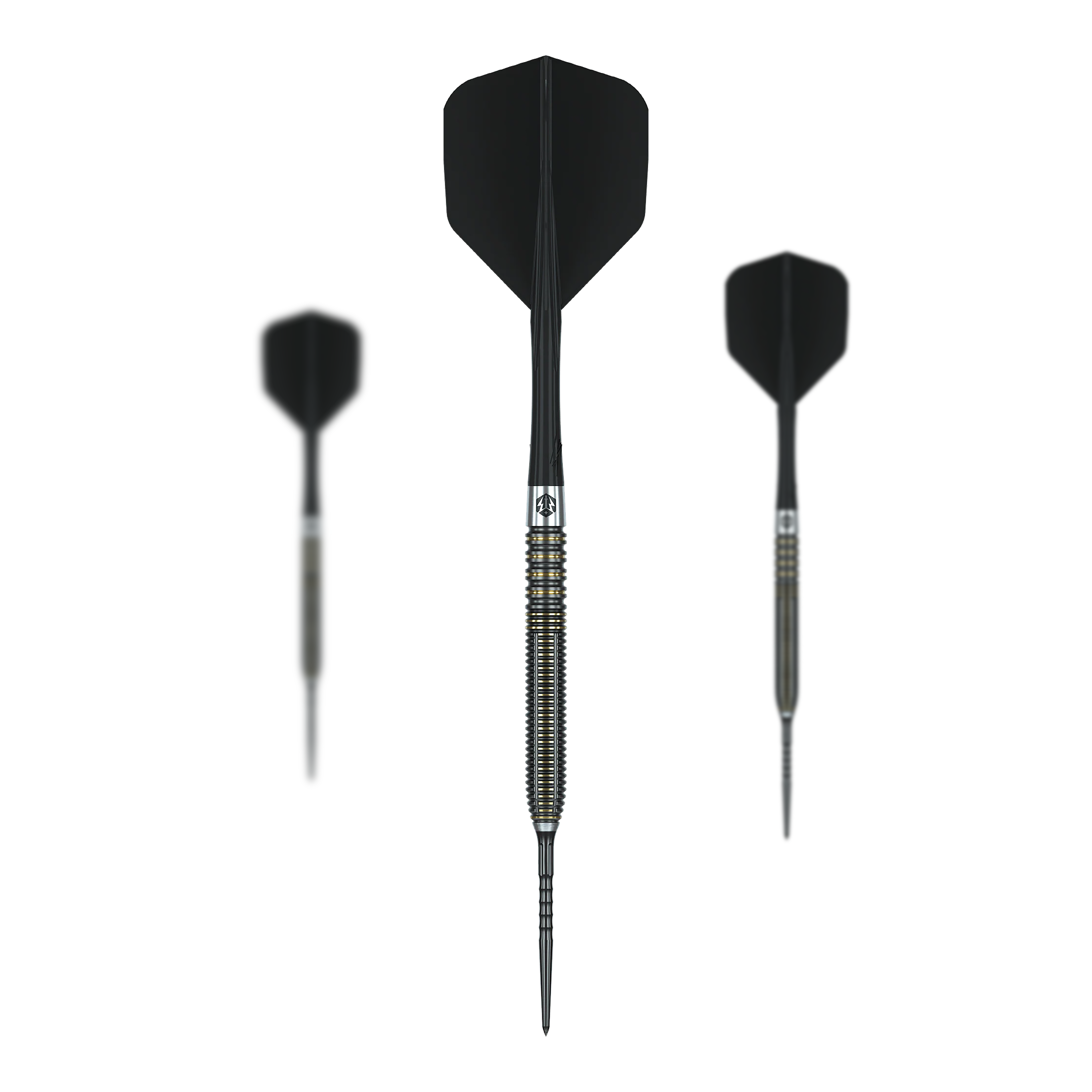 Caliburn V-Series V2 Steeldarts Abgebildet ist ein Set Caliburn V-Series V2 Steeldarts. Die Pfeile sind für präzises Dartspielen konzipiert.