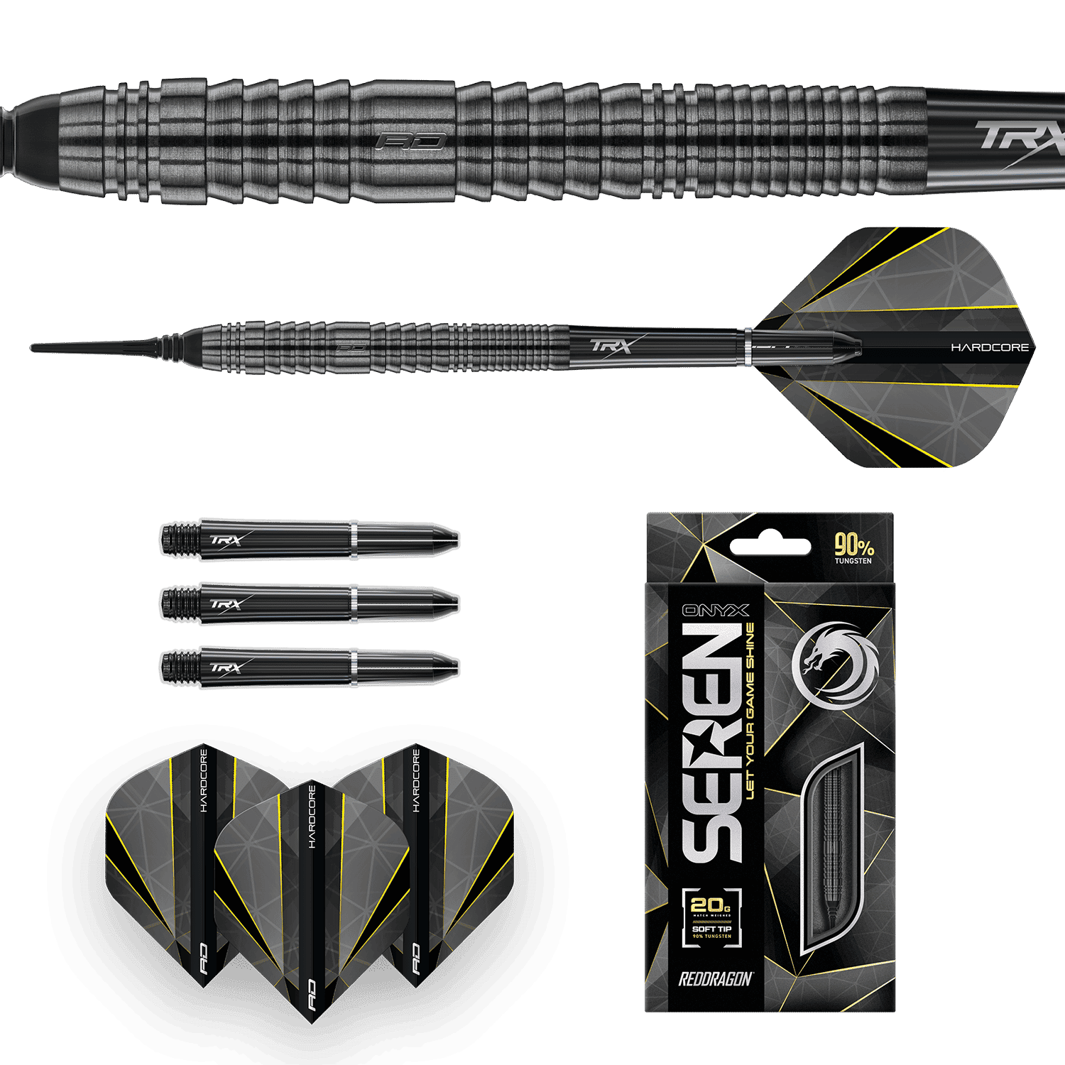 Red Dragon Seren 2 Onyx Softdarts