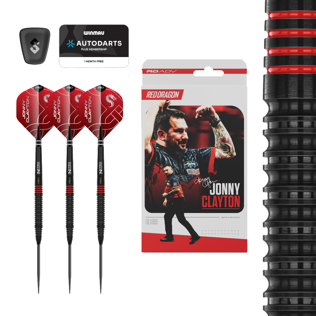 Red Dragon Jonny Clayton RD-ADV Switch Point Steeldarts