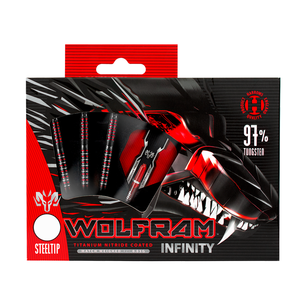 Harrows Wolfram Infinity 97% Tungsten Steeldarts